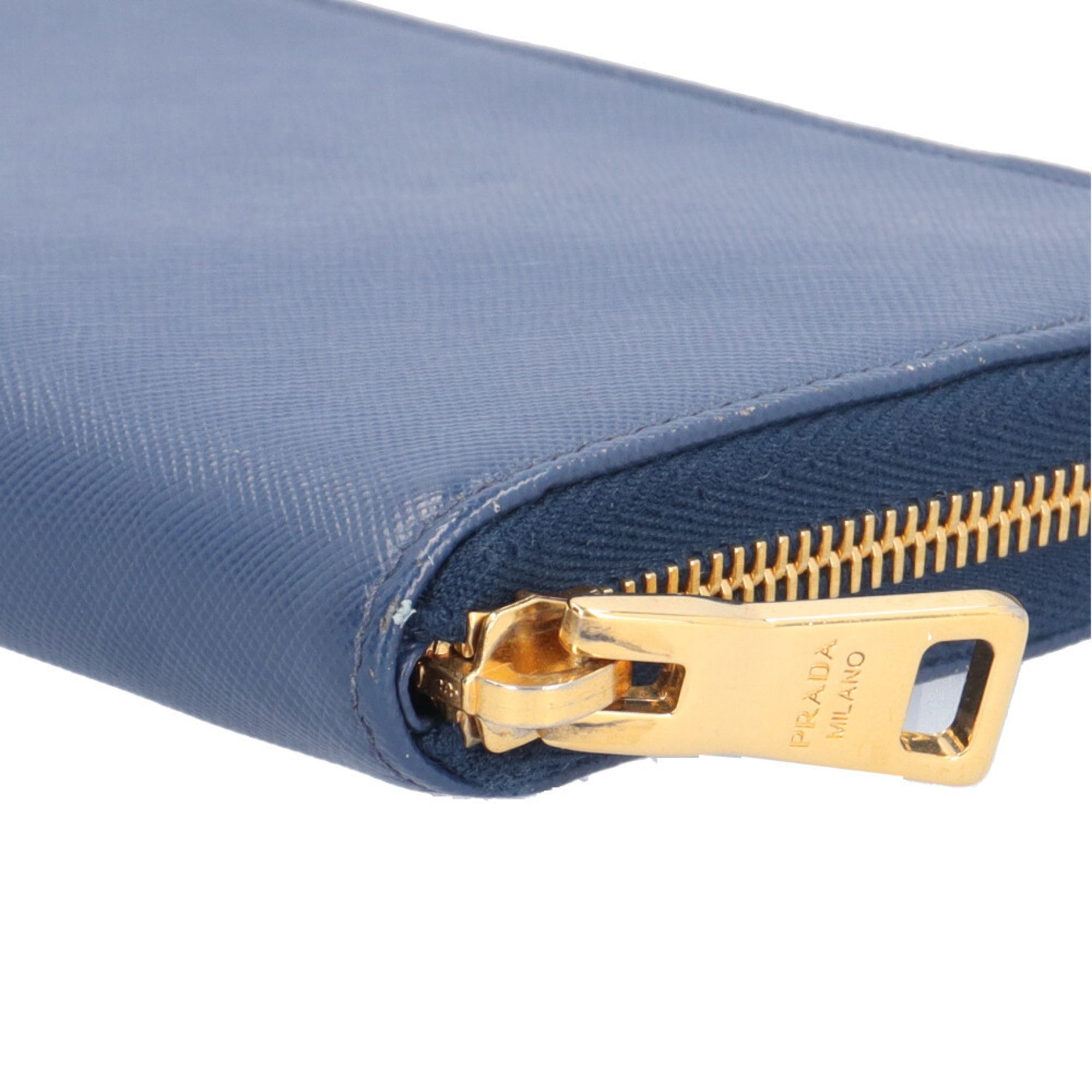 Leather Long Wallet (Bi-Fold) (Pre-Owned) - Prada - Modalova