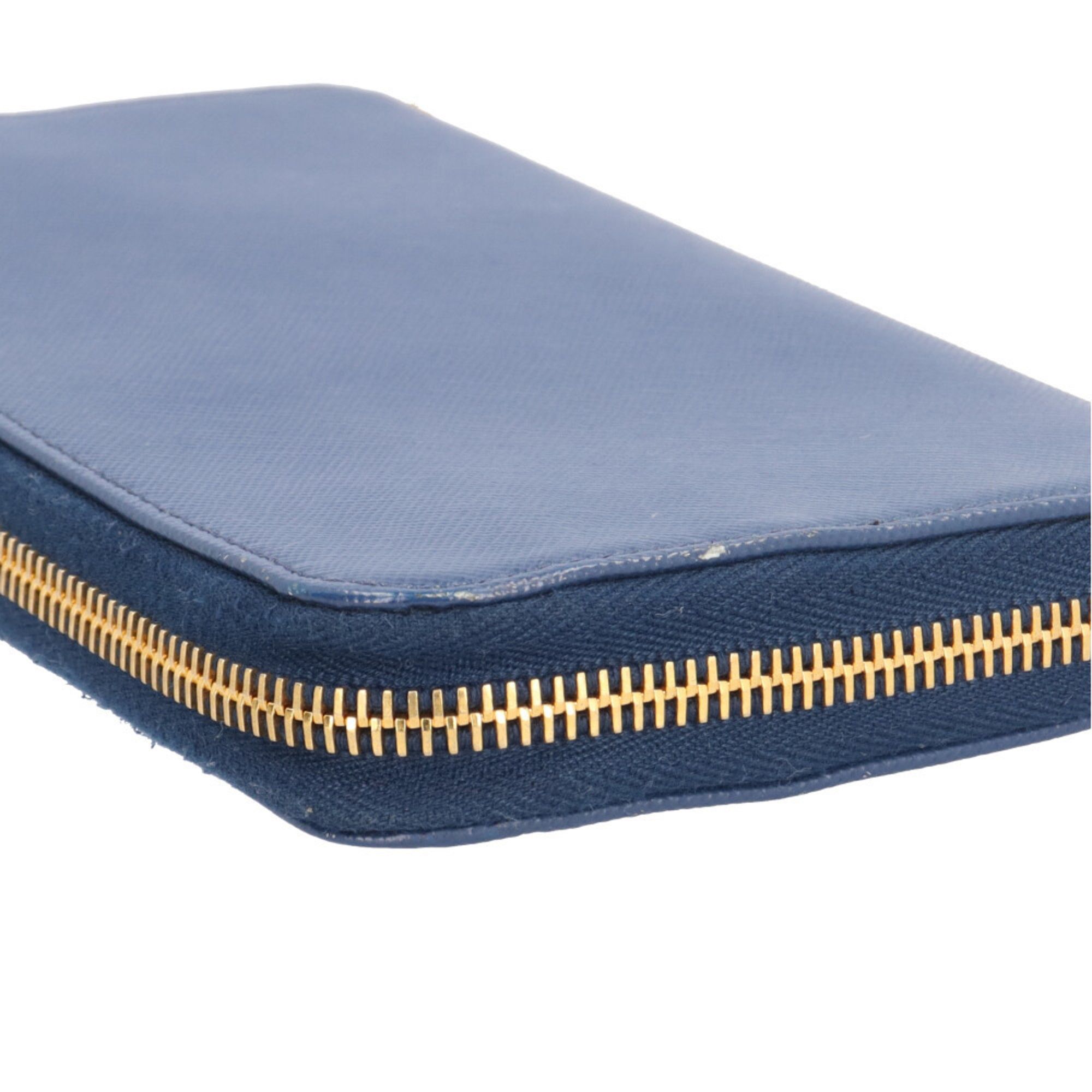 Leather Long Wallet (Bi-Fold) (Pre-Owned) - Prada - Modalova