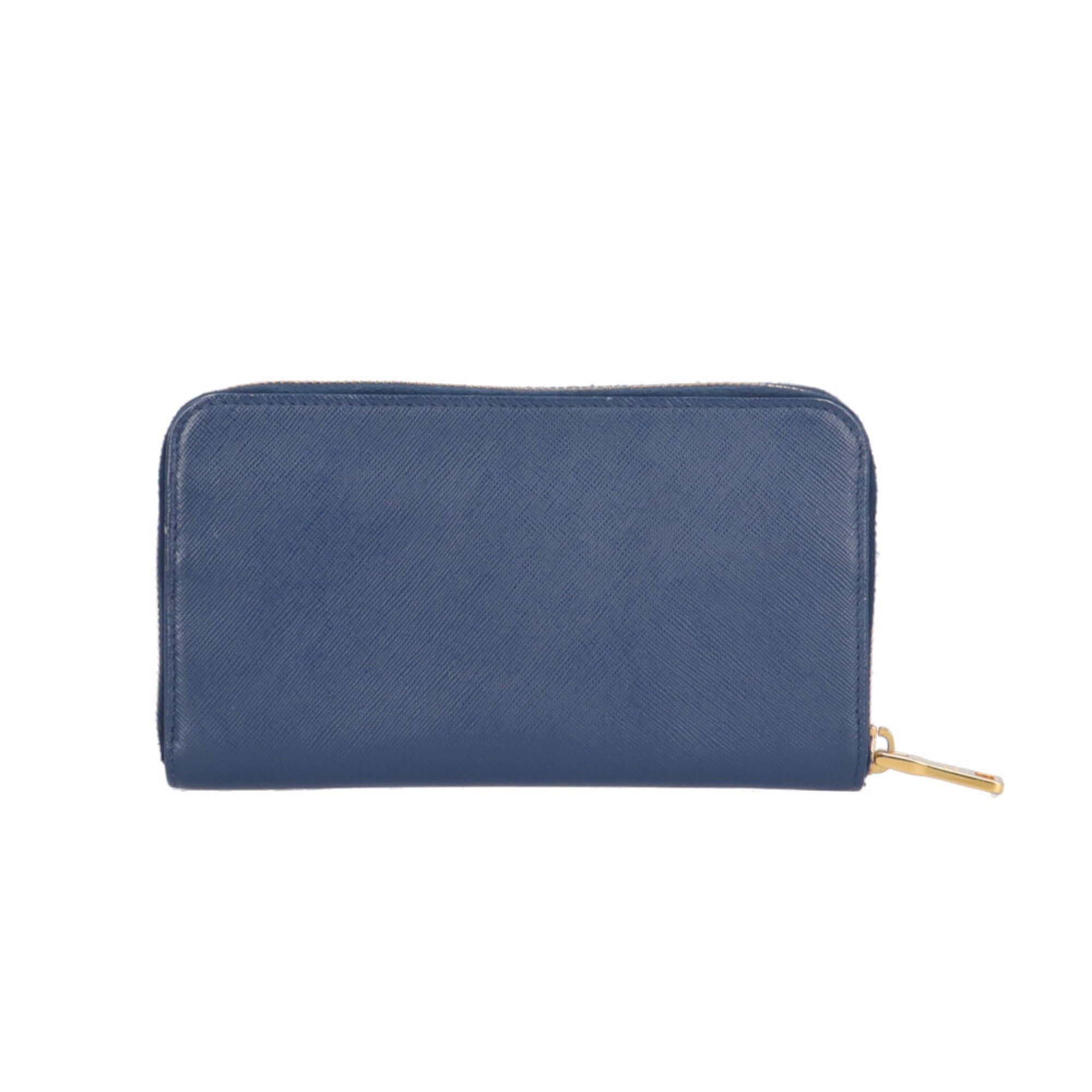 Leather Long Wallet (Bi-Fold) (Pre-Owned) - Prada - Modalova