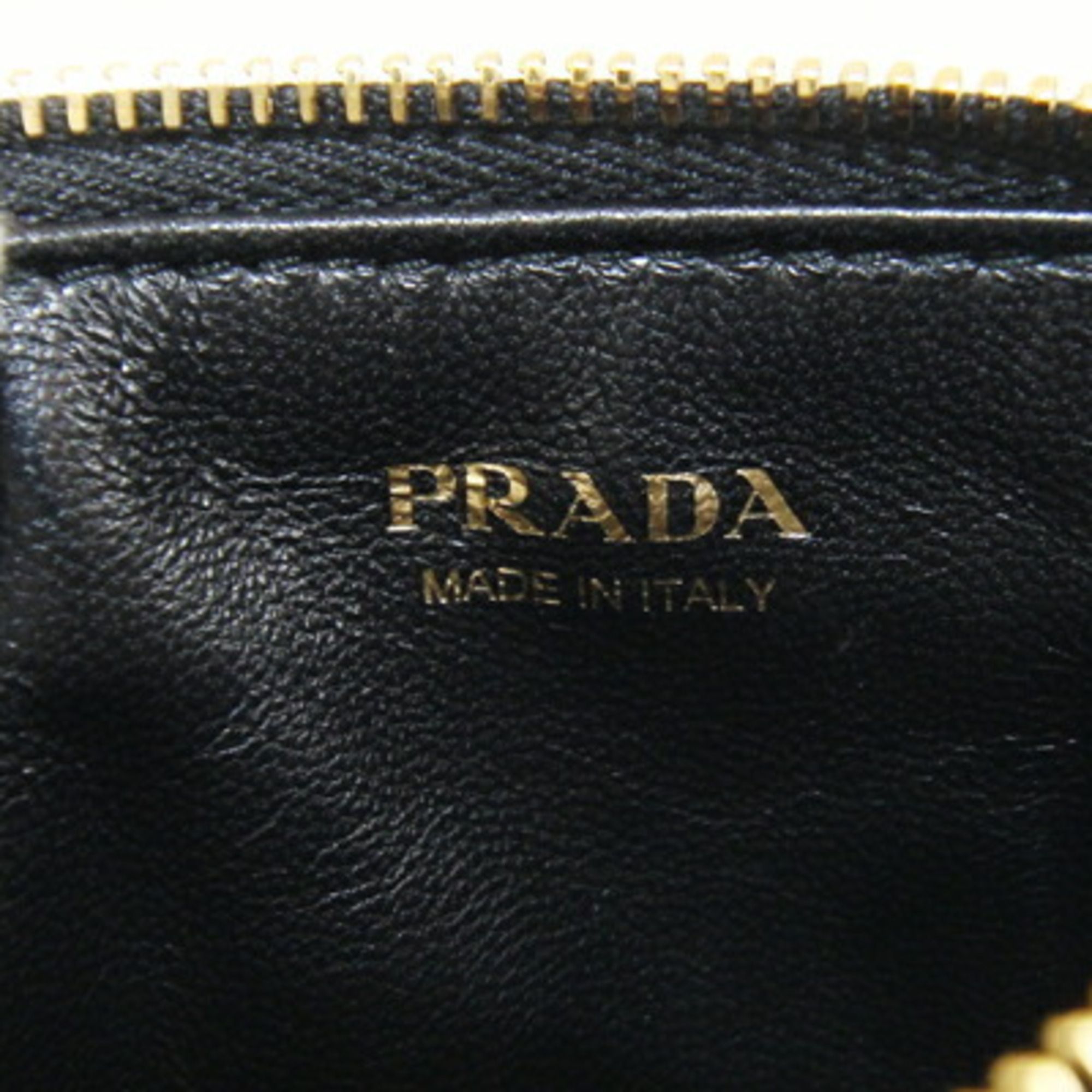 Leather Card Wallet (Pre-Owned) - Prada - Modalova