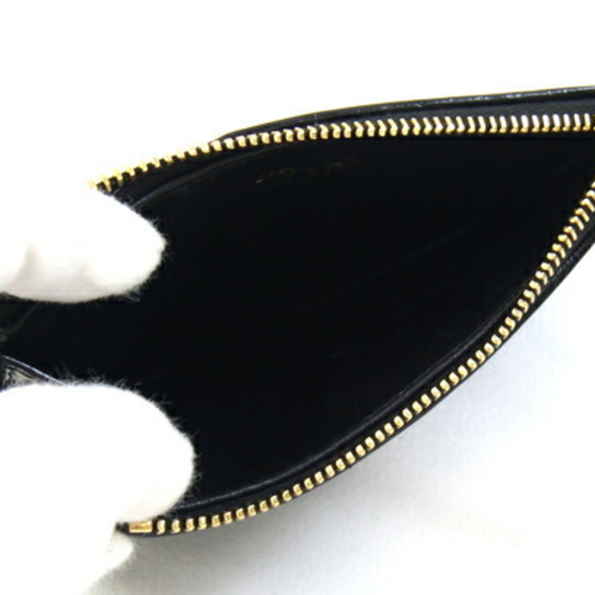 Leather Card Wallet (Pre-Owned) - Prada - Modalova