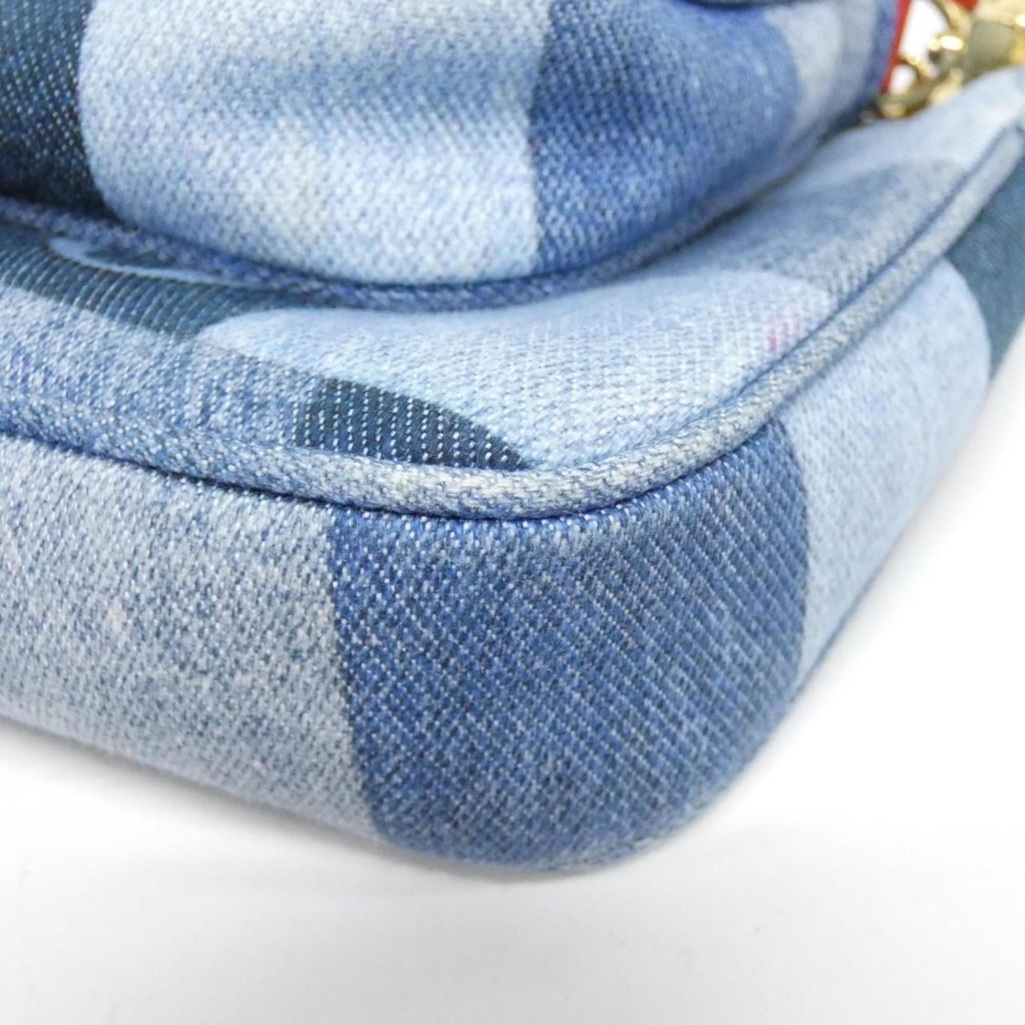 Monogram Denim Canvas Pochette Shoulder Bag (Pre-Owned) - Louis Vuitton - Modalova
