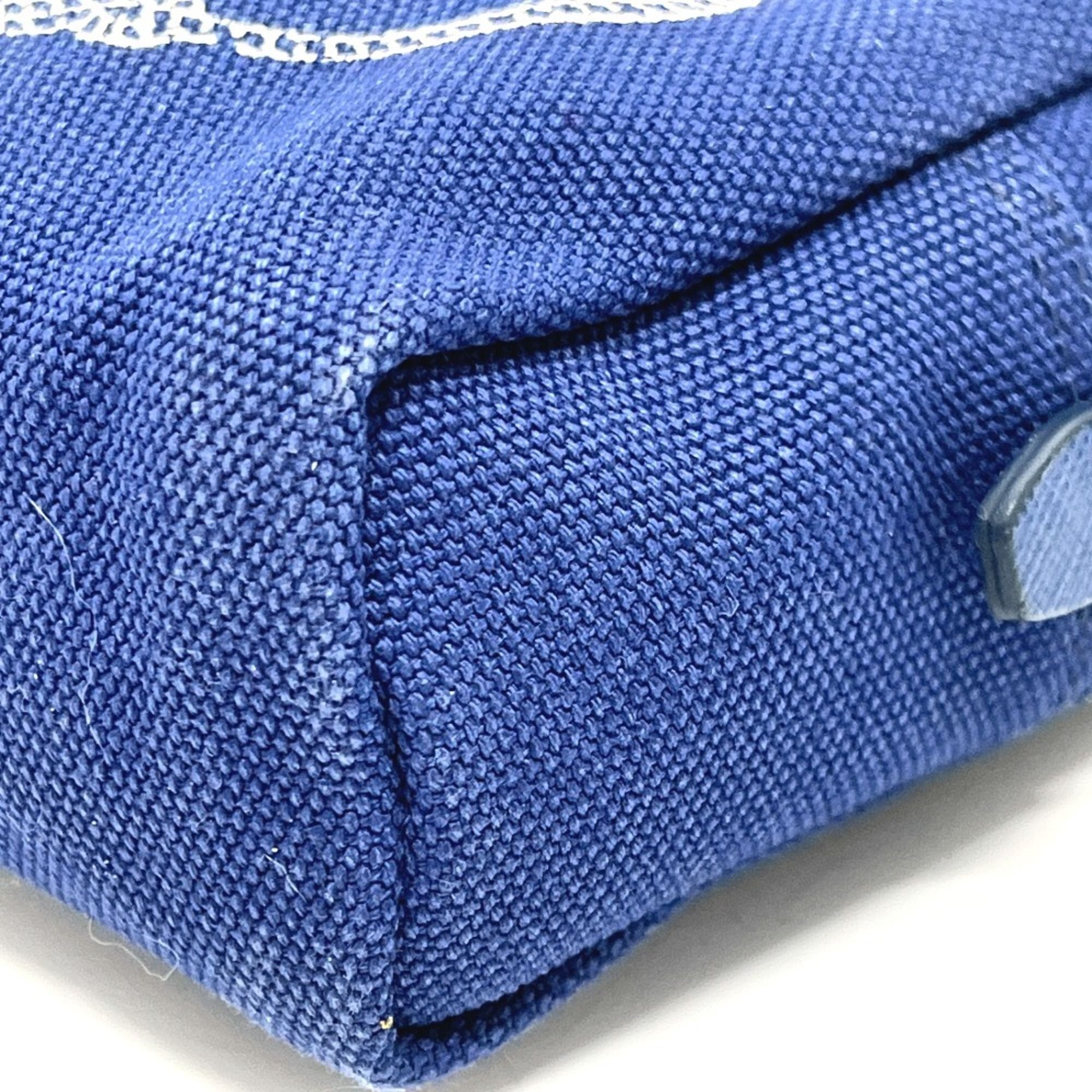 Prada Blue Canvas Pouch (Pre-Owned) - Prada - Modalova