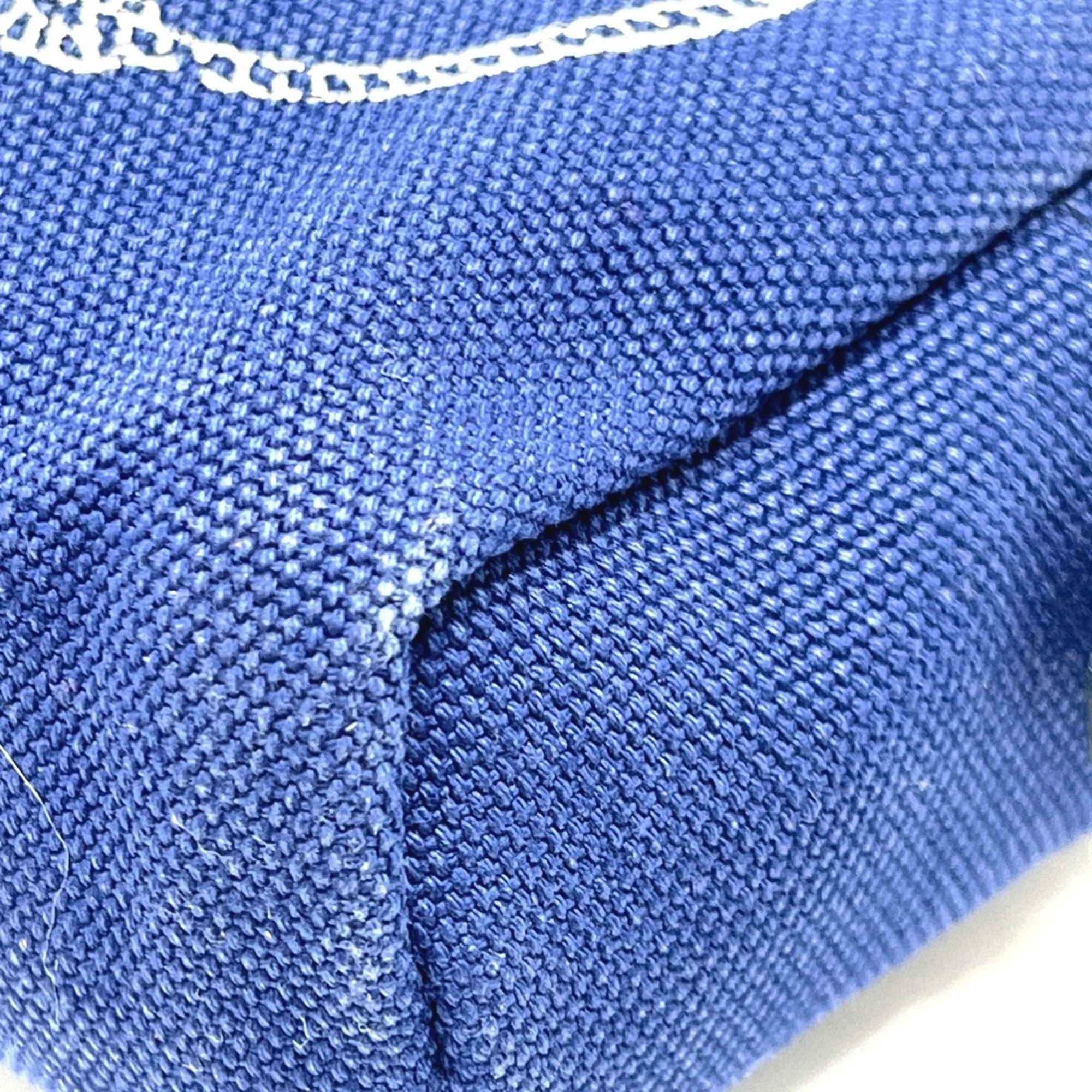 Prada Blue Canvas Pouch (Pre-Owned) - Prada - Modalova