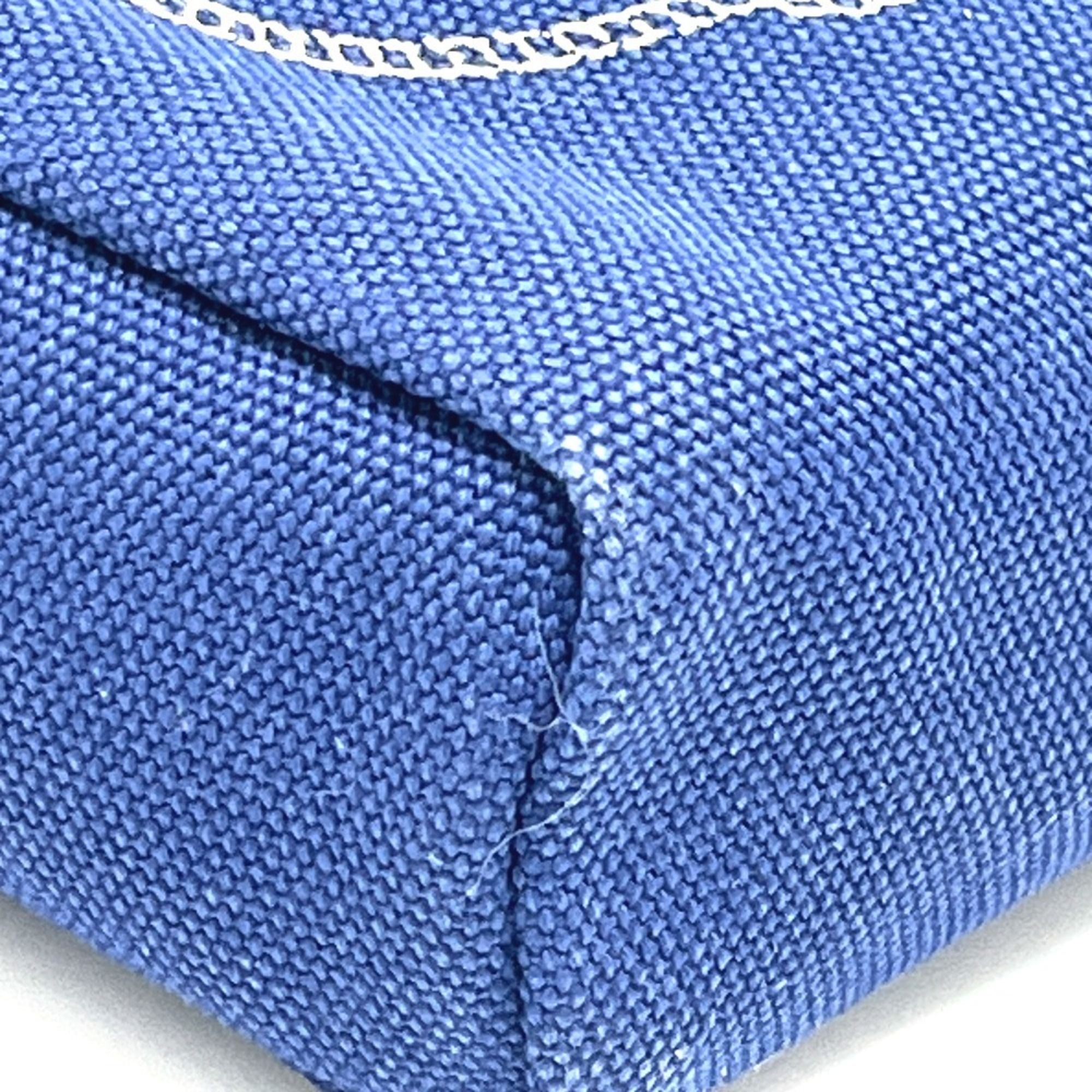 Prada Blue Canvas Pouch (Pre-Owned) - Prada - Modalova
