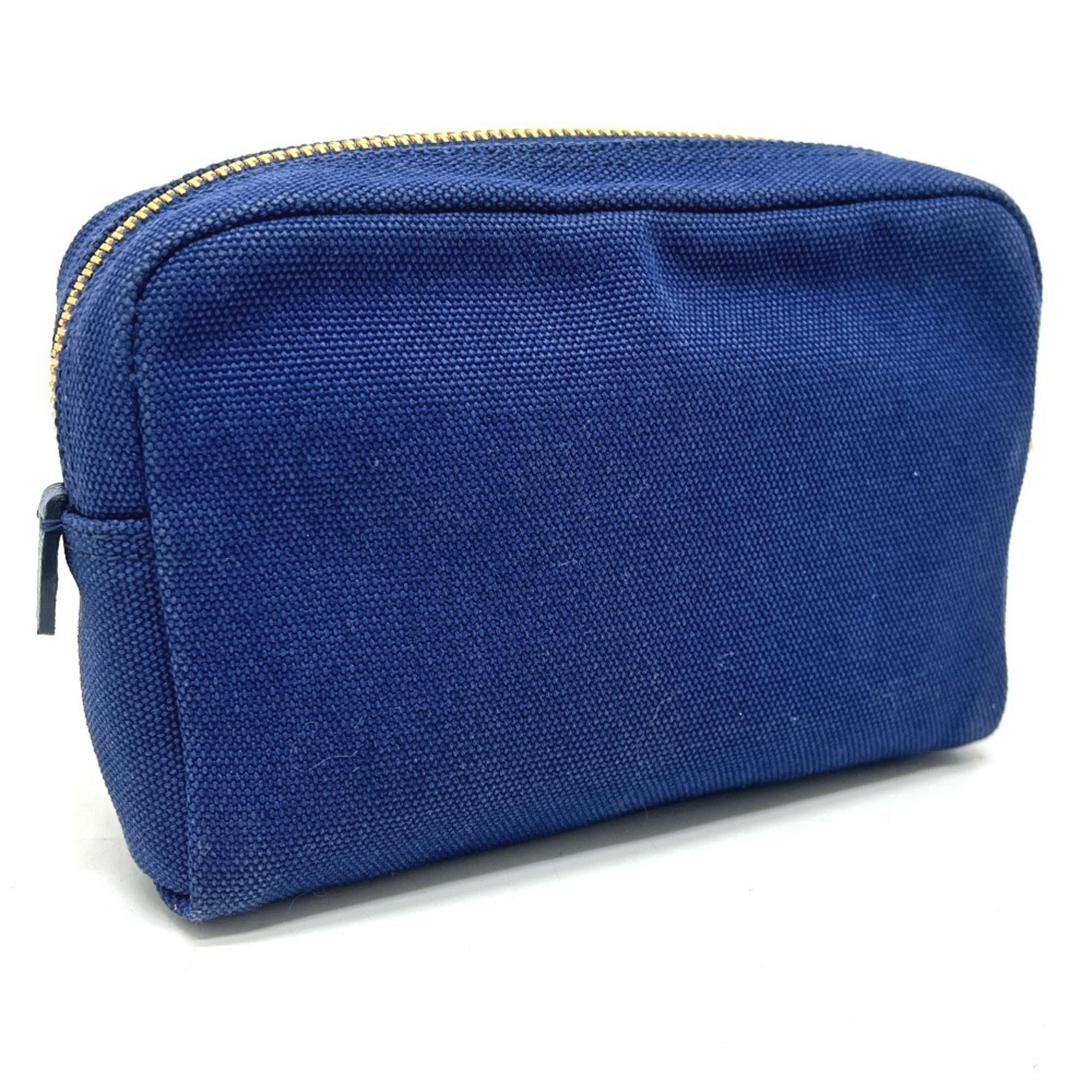 Prada Blue Canvas Pouch (Pre-Owned) - Prada - Modalova