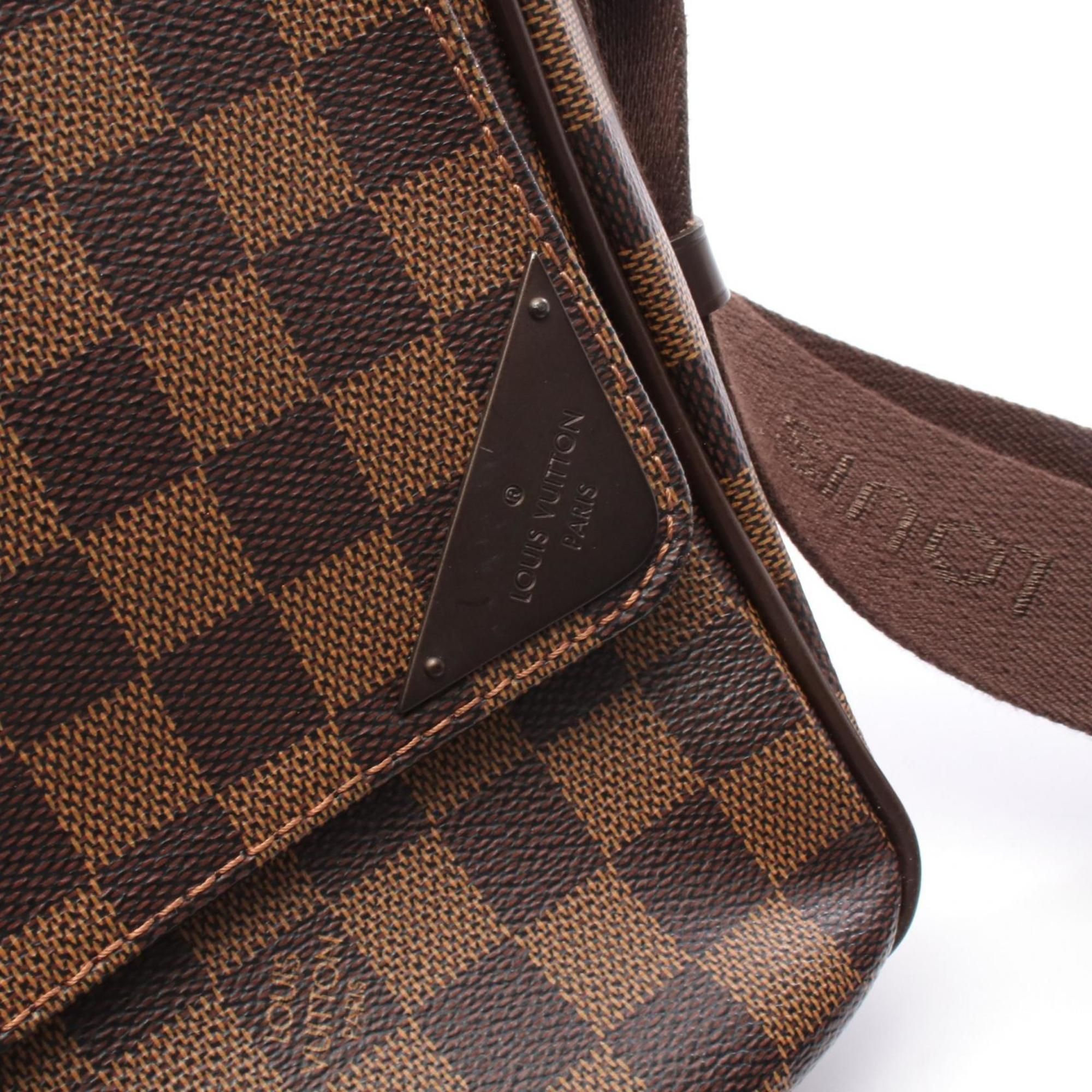 Coated Canvas Leather Shoulder Bag (Pre-Owned) - Louis Vuitton - Modalova