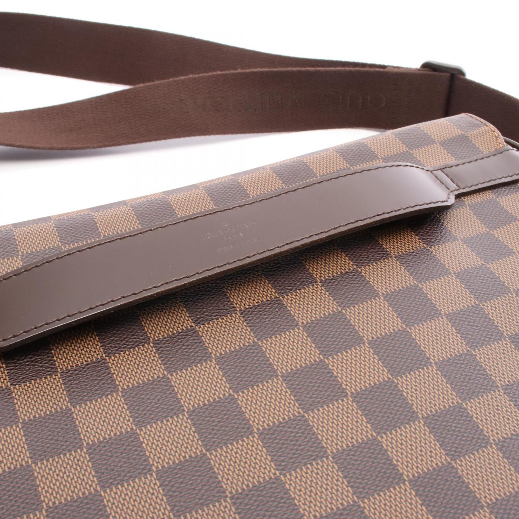 Coated Canvas Leather Shoulder Bag (Pre-Owned) - Louis Vuitton - Modalova
