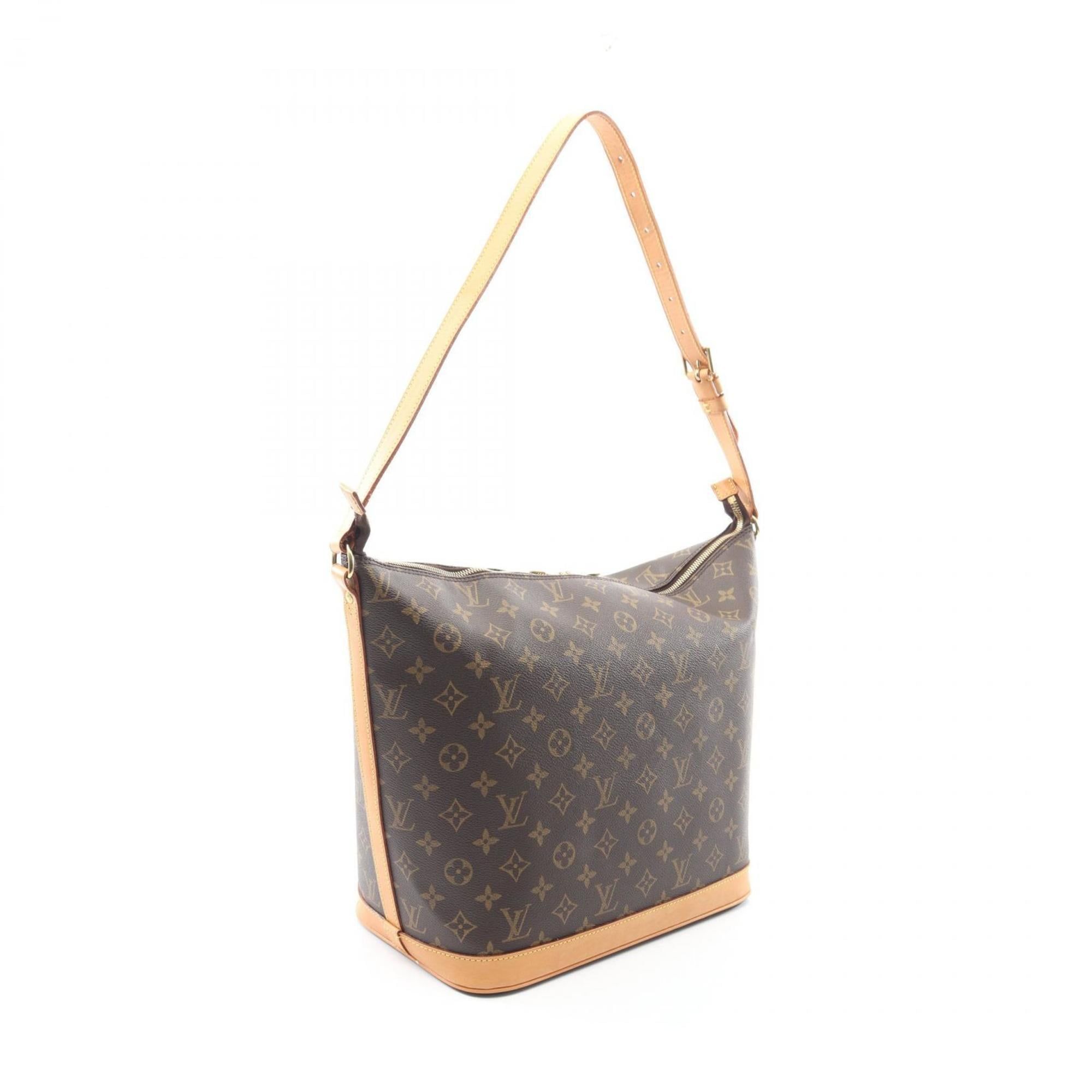 Coated Canvas Leather Shoulder Bag (Pre-Owned) - Louis Vuitton - Modalova