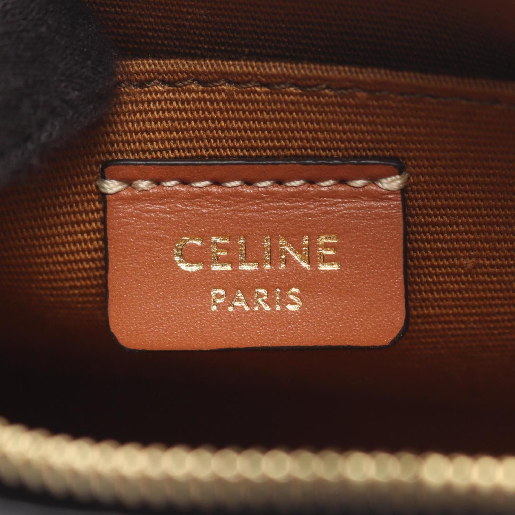 Coated Canvas Leather Shoulder Bag (Pre-Owned) - Celine - Modalova