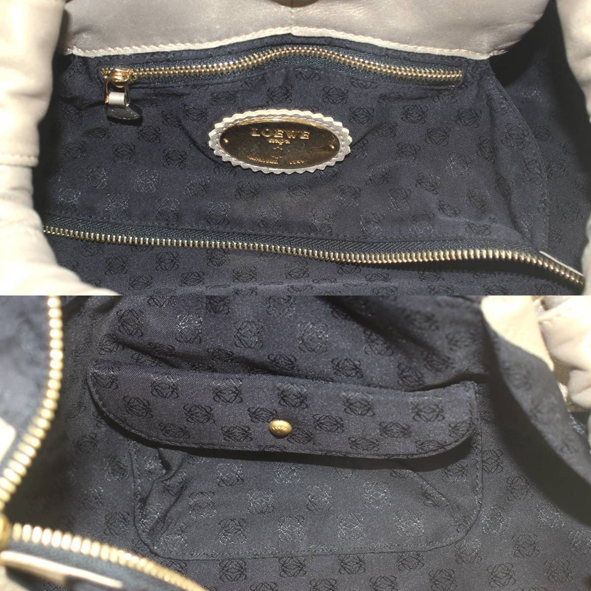 Leather Handbag (Pre-Owned) - Loewe - Modalova