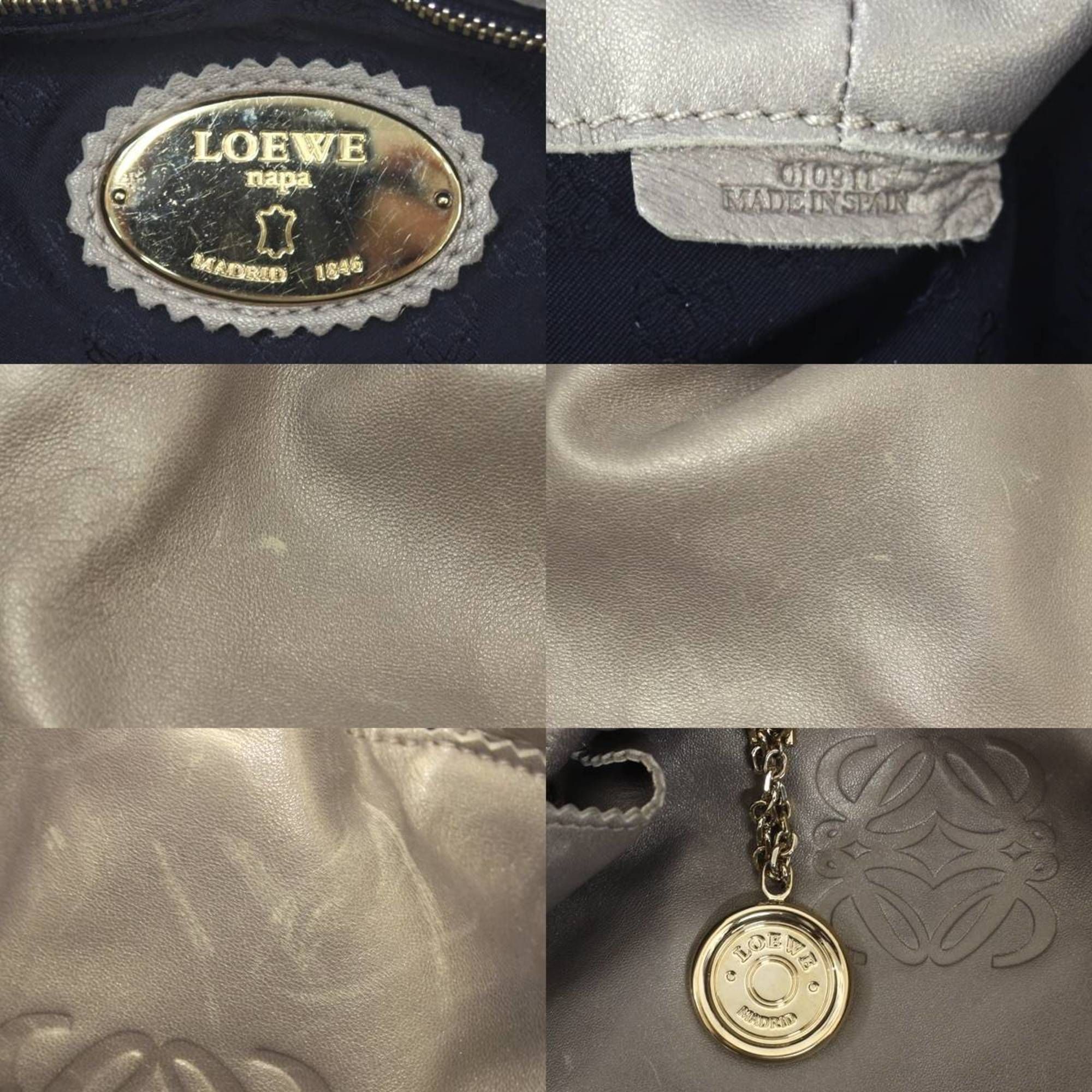 Leather Handbag (Pre-Owned) - Loewe - Modalova