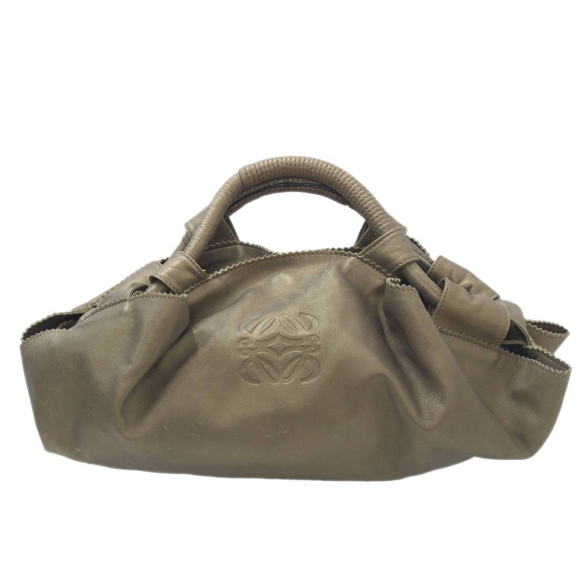 Leather Handbag (Pre-Owned) - Loewe - Modalova
