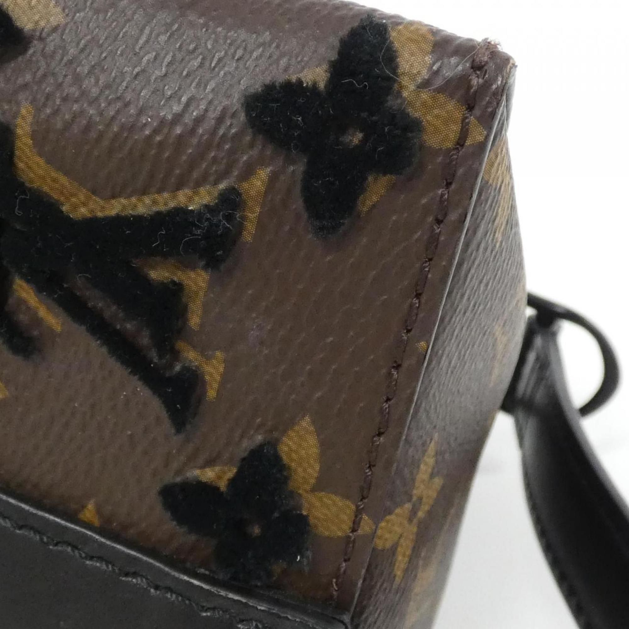 Dark Coated Canvas Shoulder Bag (Pre-Owned) - Louis Vuitton - Modalova