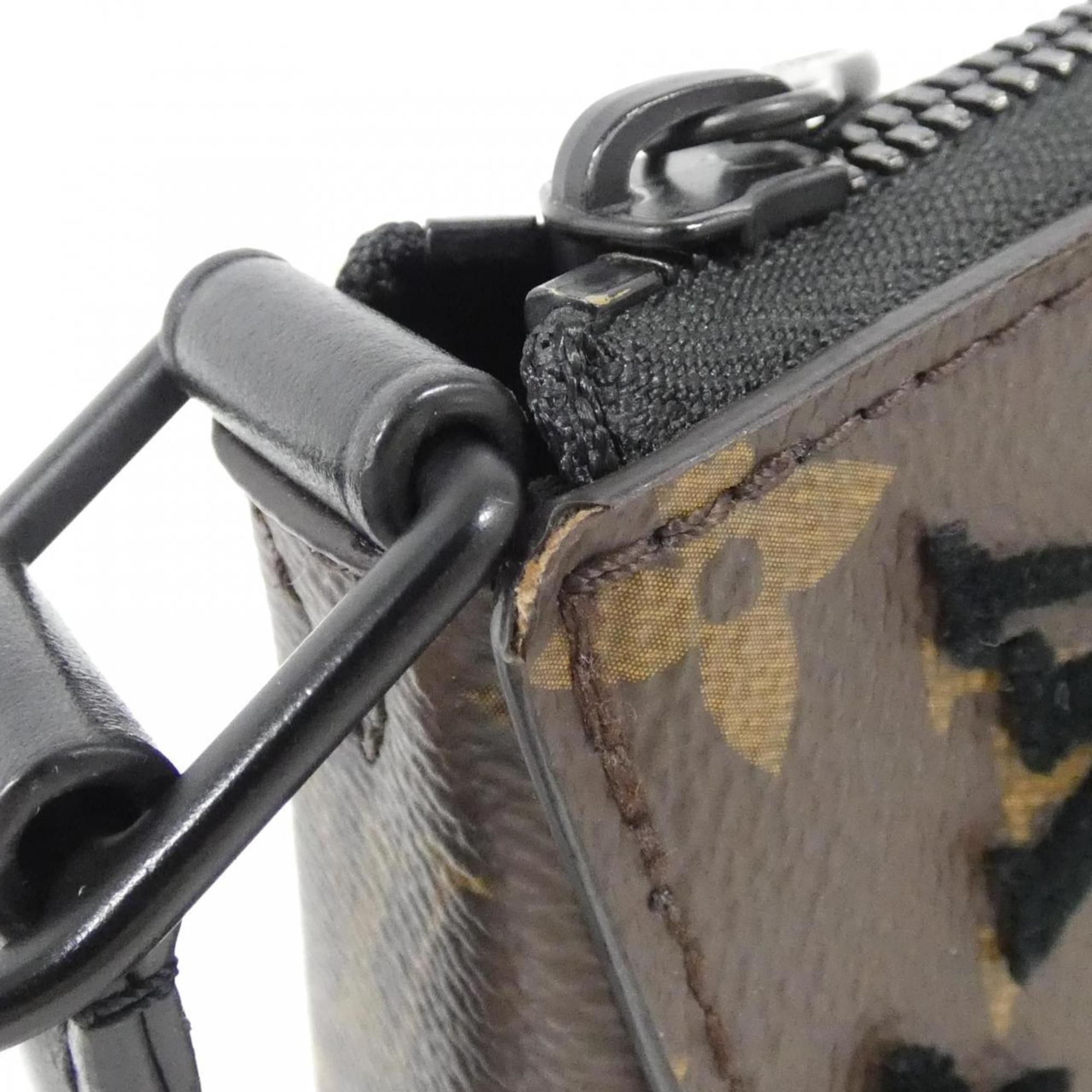 Dark Coated Canvas Shoulder Bag (Pre-Owned) - Louis Vuitton - Modalova