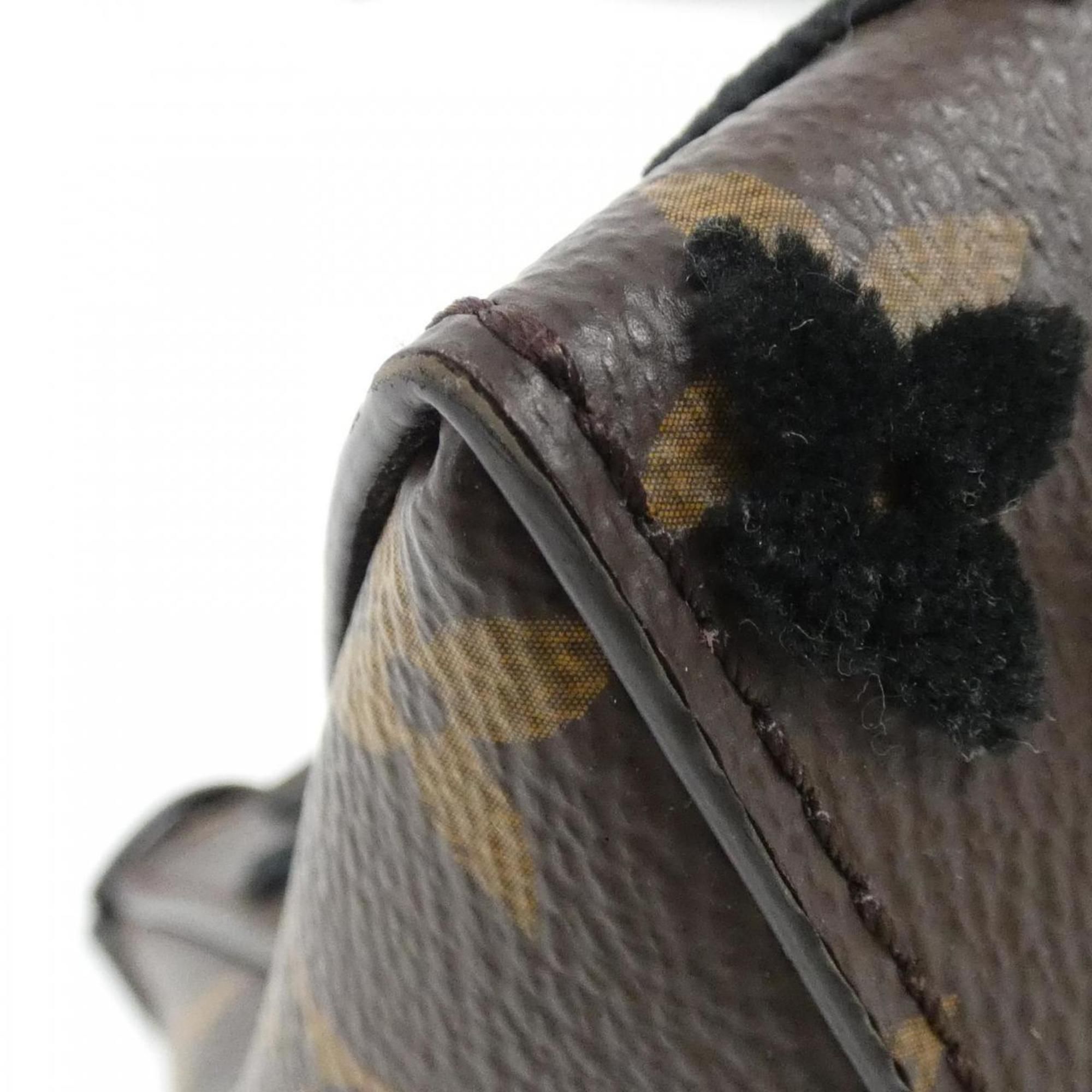 Dark Coated Canvas Shoulder Bag (Pre-Owned) - Louis Vuitton - Modalova