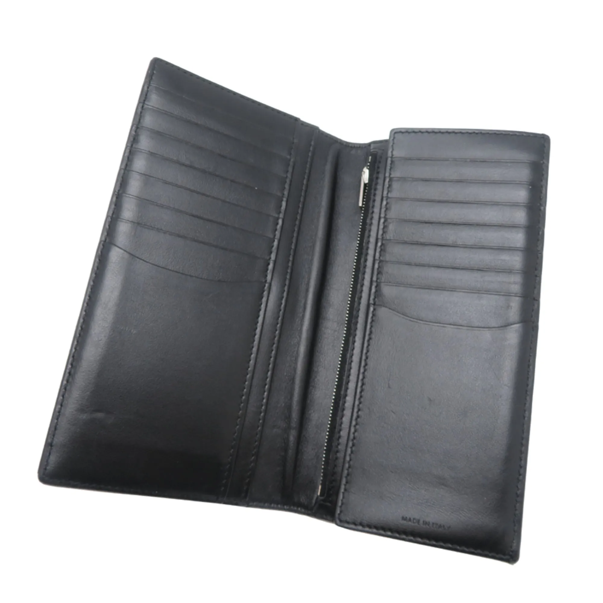 Leather Long Wallet (Bi-Fold) (Pre-Owned) - Celine - Modalova