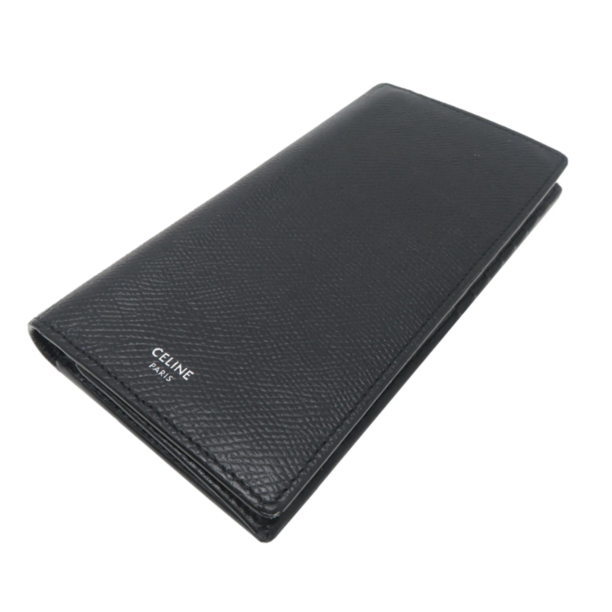 Leather Long Wallet (Bi-Fold) (Pre-Owned) - Celine - Modalova