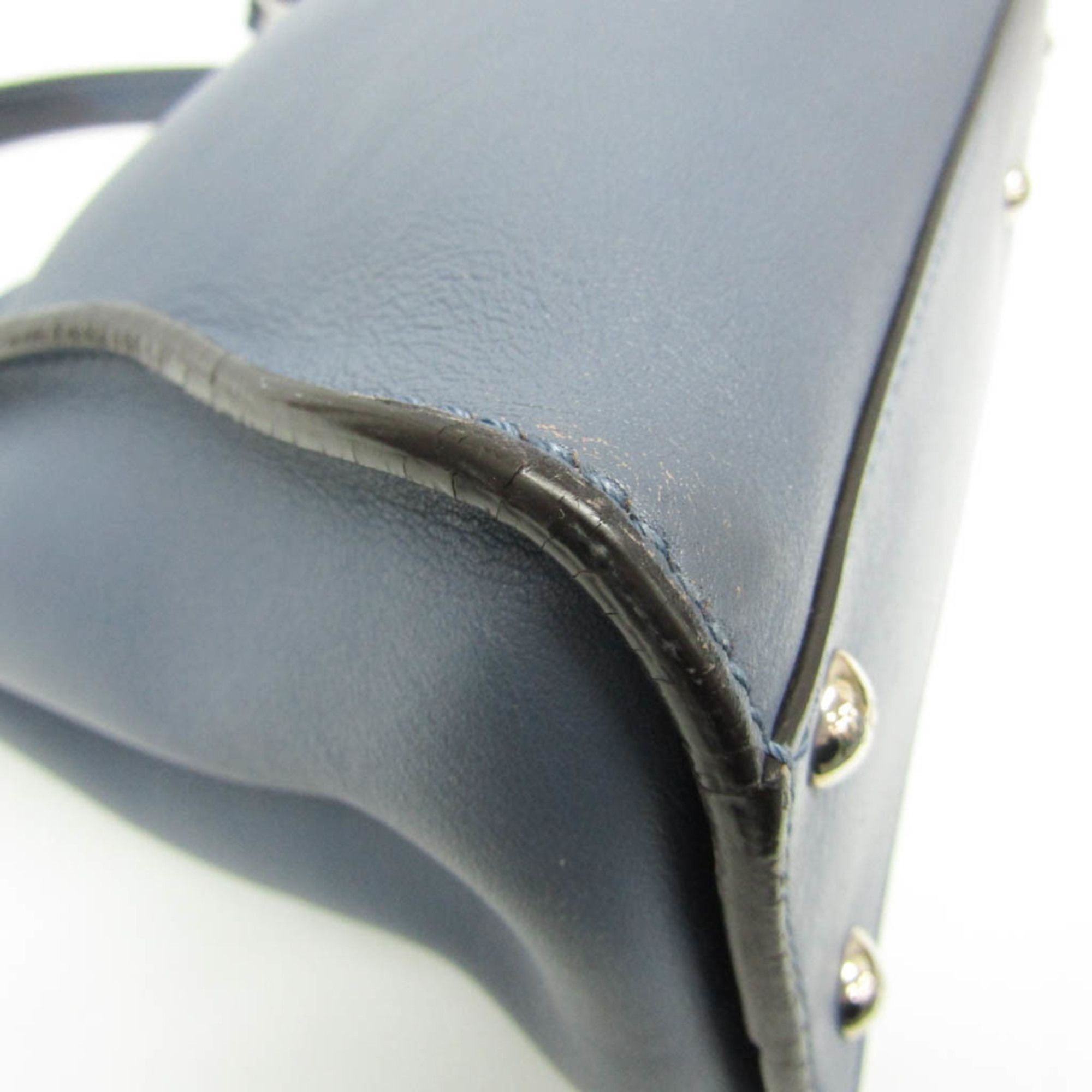 Peekaboo Leather Handbag Shoulder Bag (Pre-Owned) - Fendi - Modalova