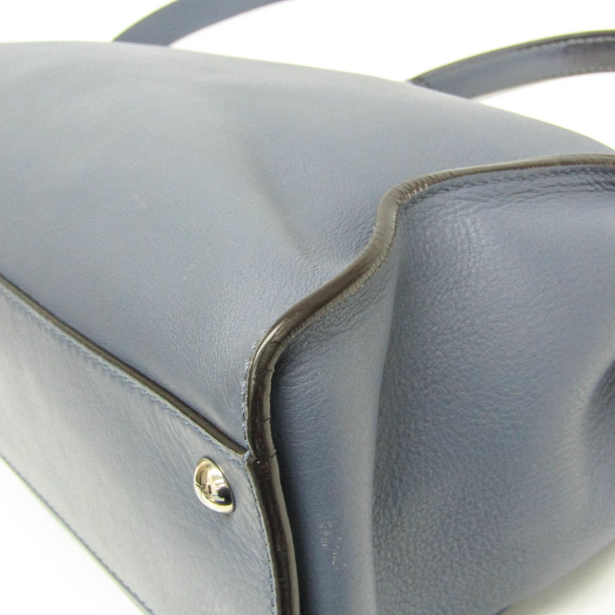 Peekaboo Leather Handbag Shoulder Bag (Pre-Owned) - Fendi - Modalova