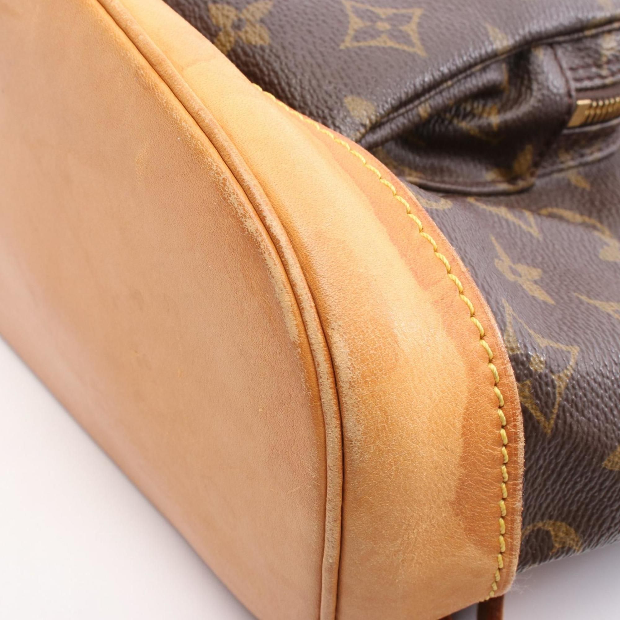 Pvc Coated Canvas Monogram Leather Backpack (Pre-Owned) - Louis Vuitton - Modalova