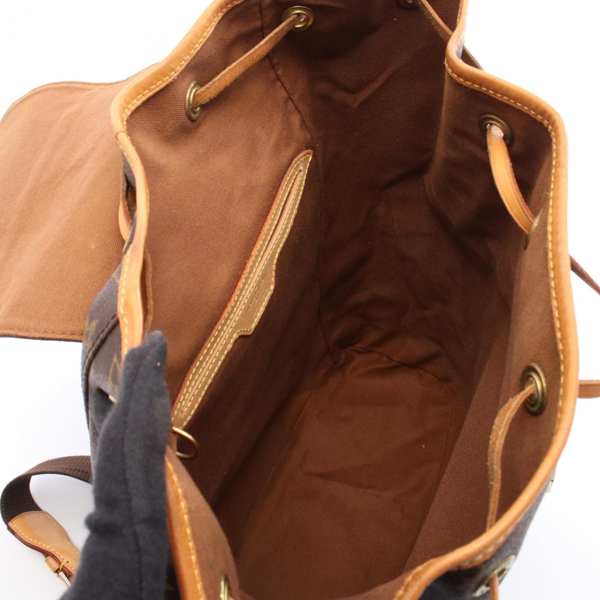 Pvc Coated Canvas Monogram Leather Backpack (Pre-Owned) - Louis Vuitton - Modalova