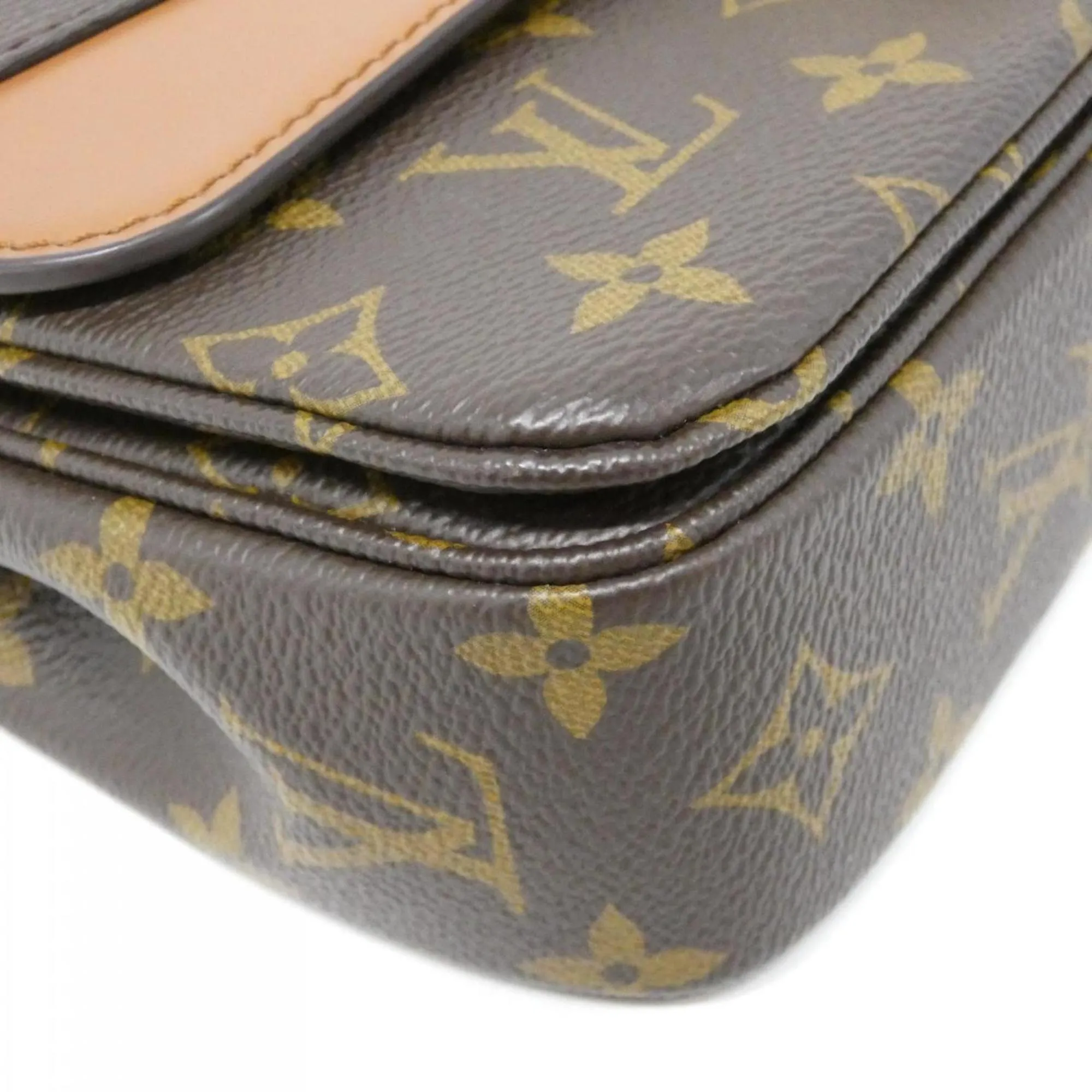 Coated Canvas Shoulder Bag (Pre-Owned) - Louis Vuitton - Modalova