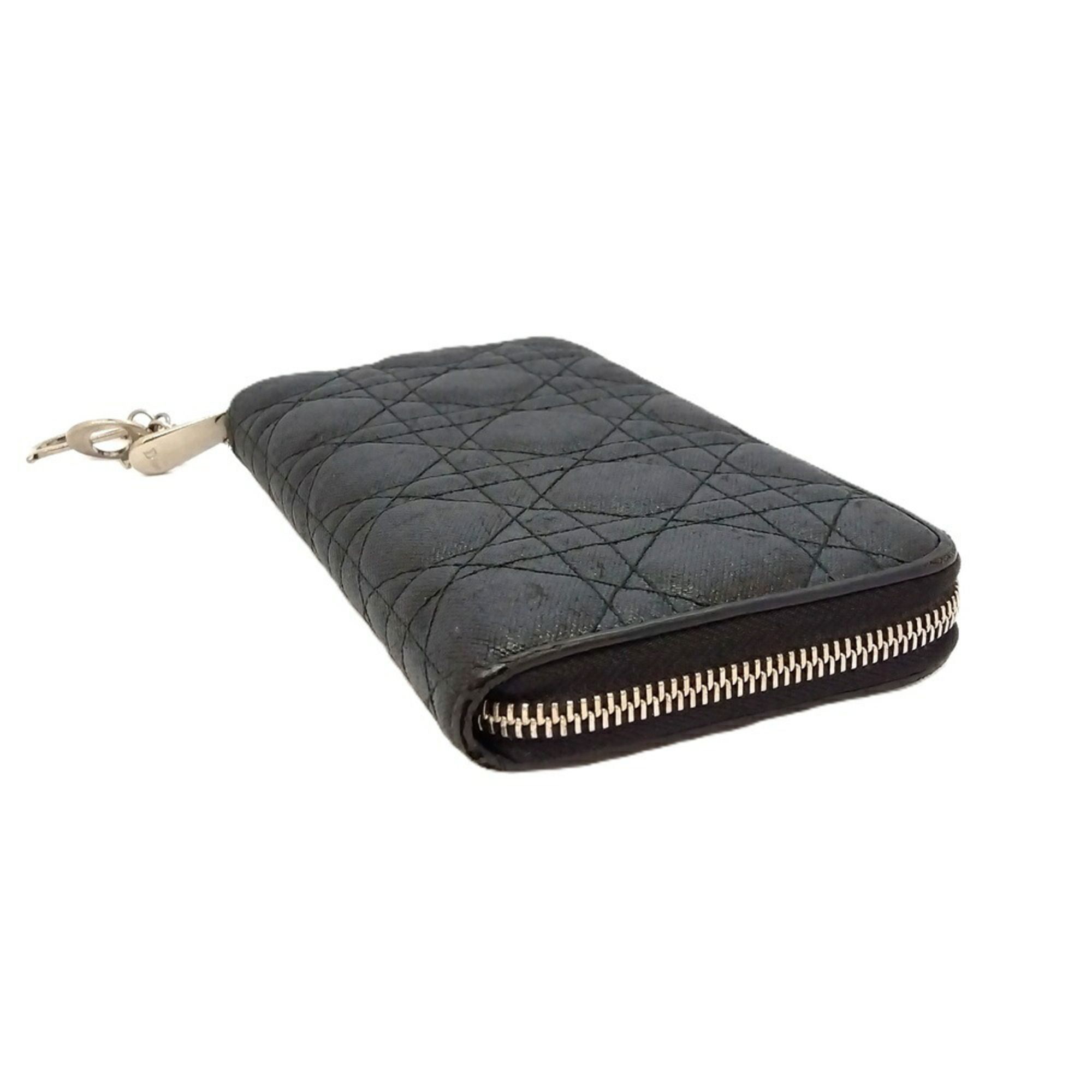 Coated Canvas Long Wallet (Bi-Fold) (Pre-Owned) - Christian Dior - Modalova