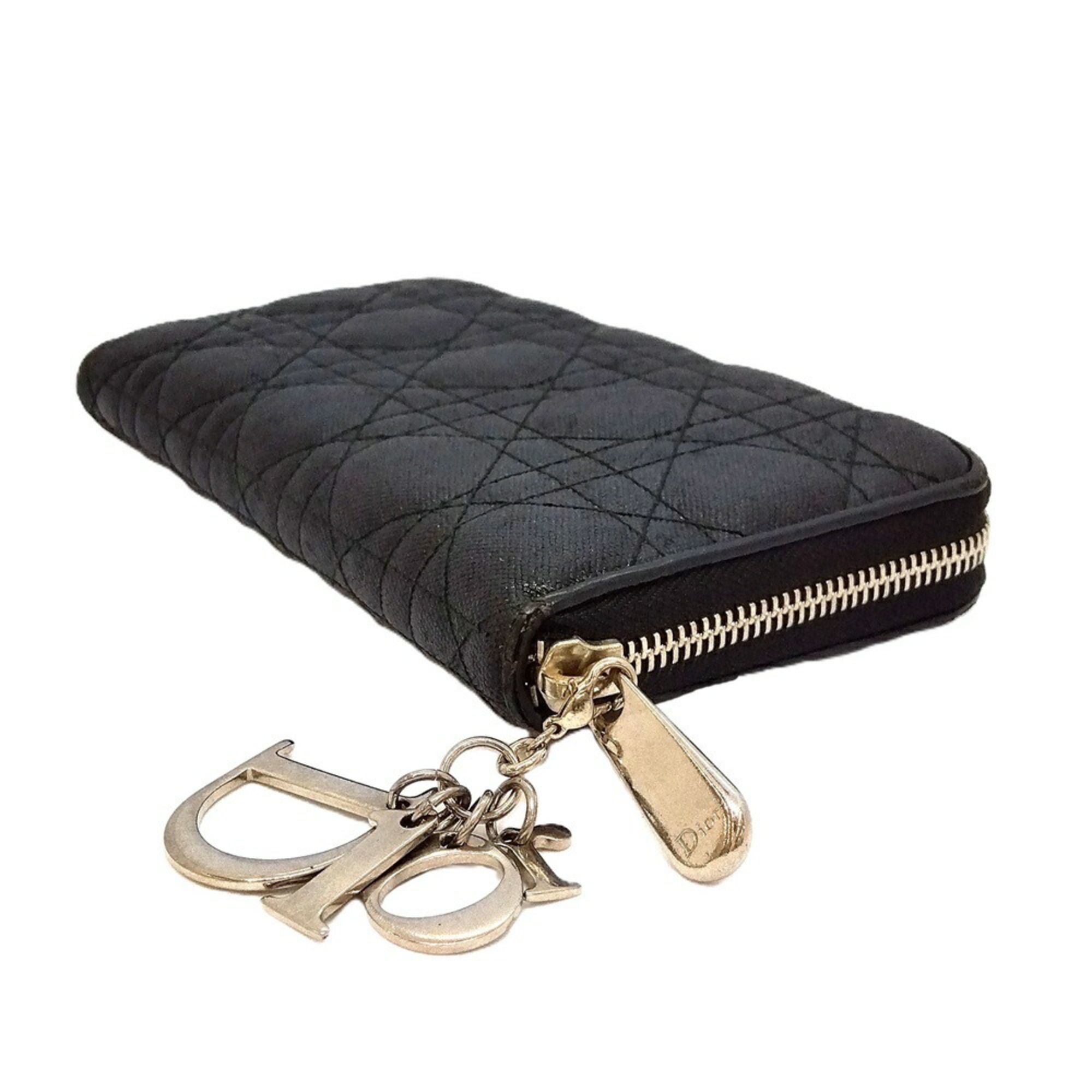 Coated Canvas Long Wallet (Bi-Fold) (Pre-Owned) - Christian Dior - Modalova