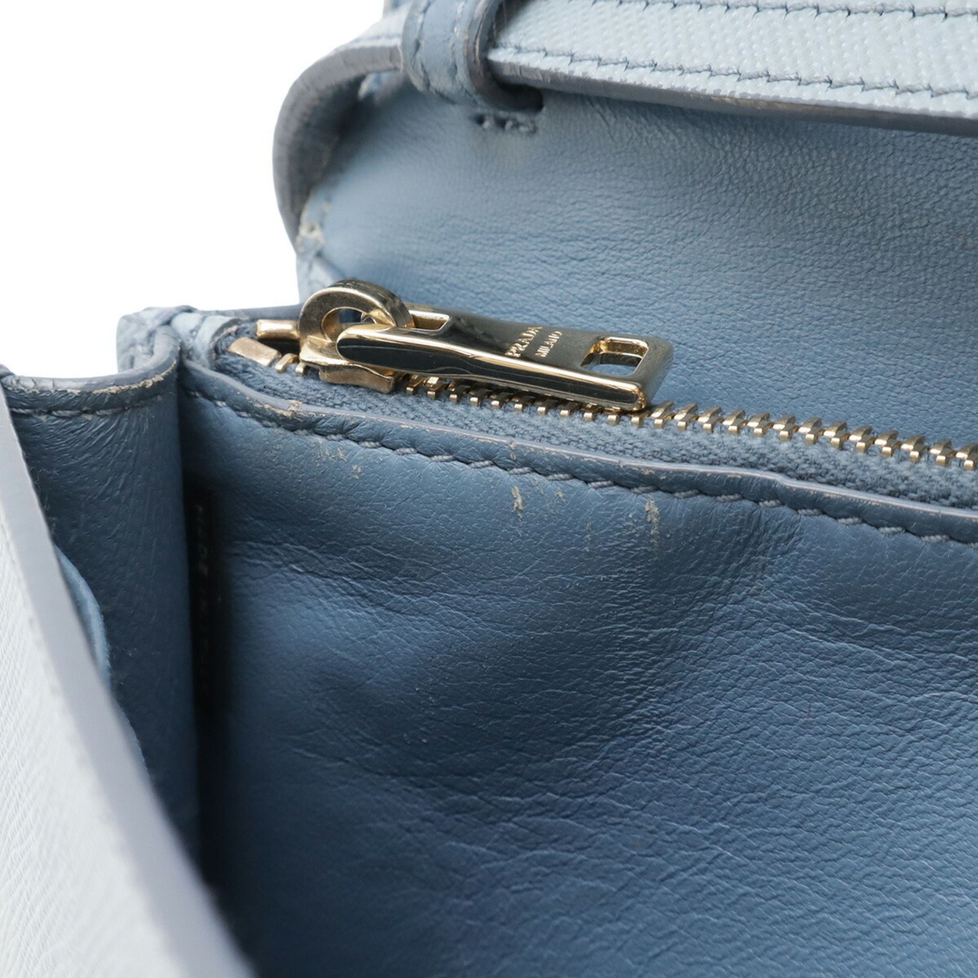 Saffiano Light Saffiano Leather Chain/Shoulder Wallet (Pre-Owned) - Prada - Modalova