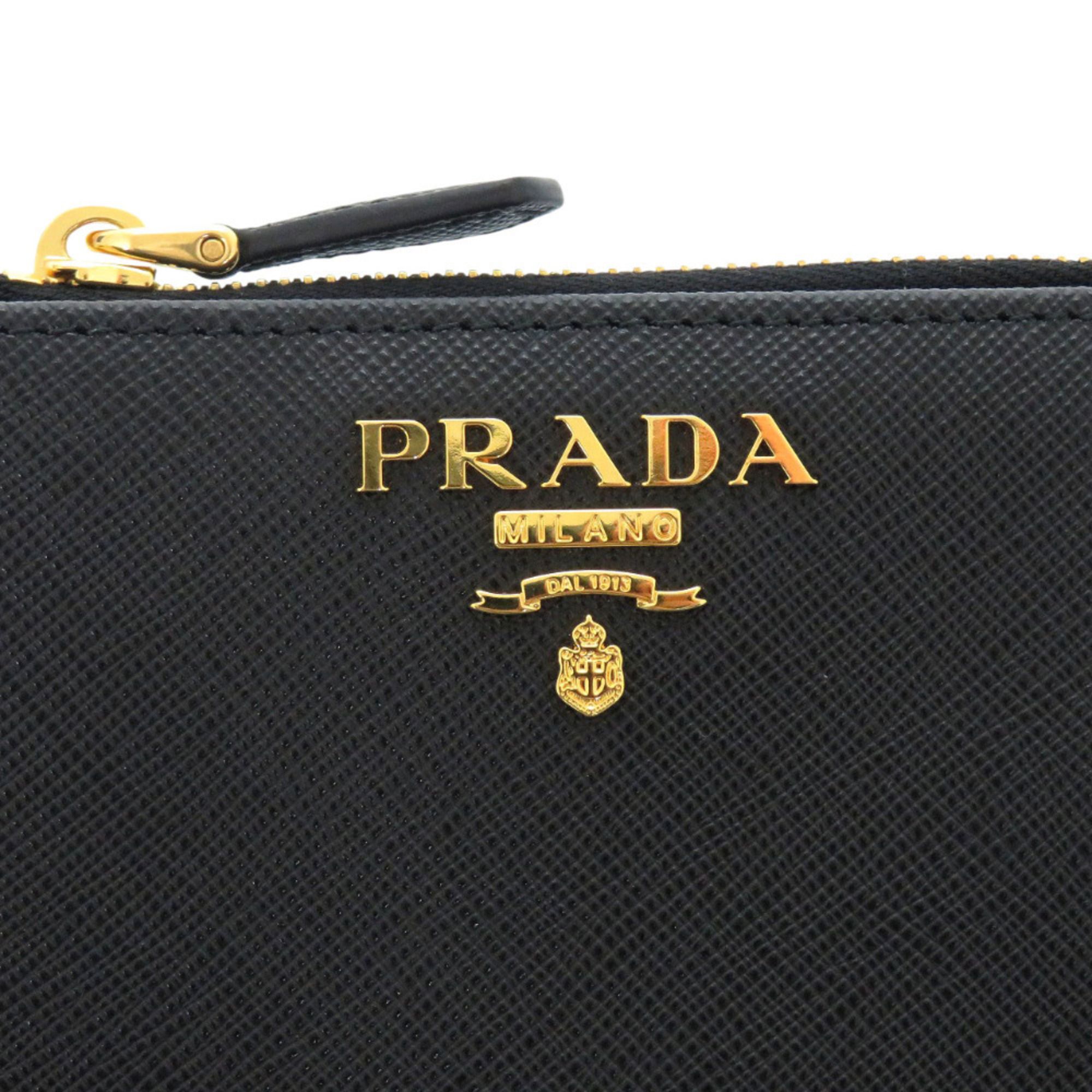 Leather Wallet (Bi-Fold) (Pre-Owned) - Prada - Modalova