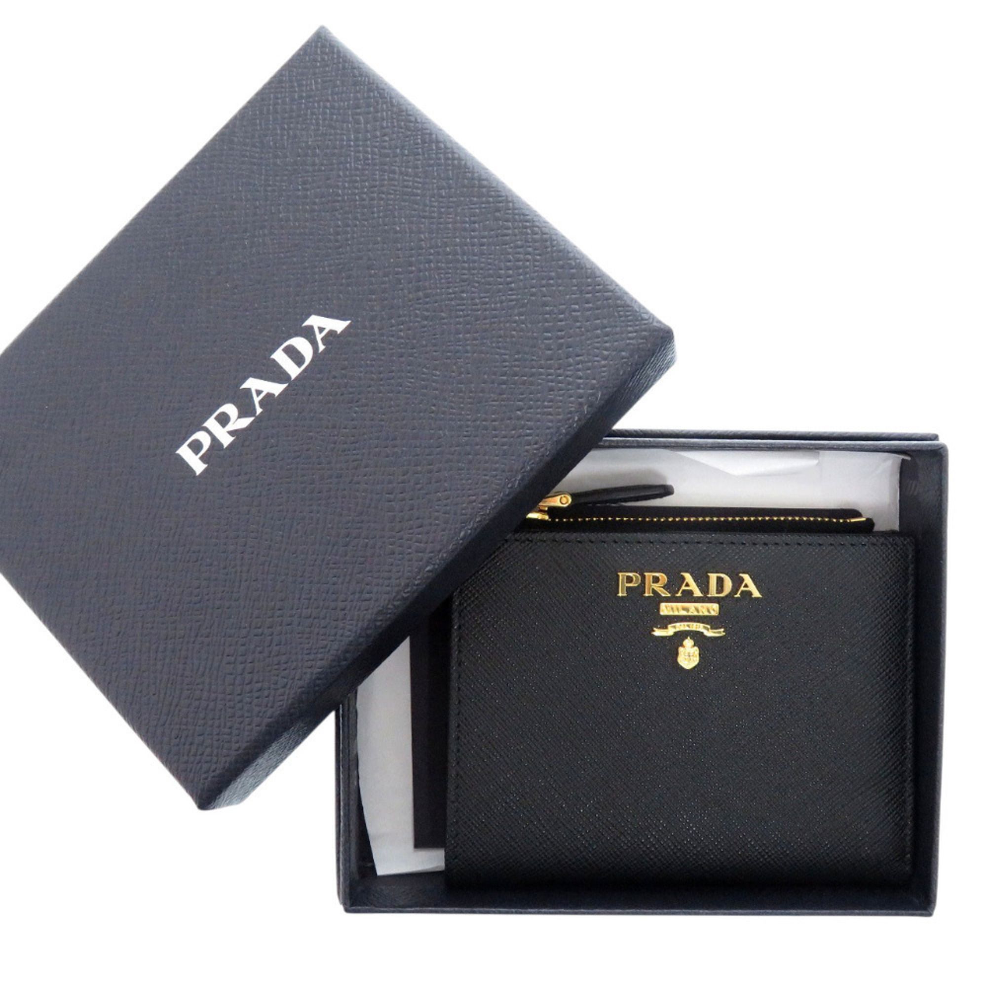 Leather Wallet (Bi-Fold) (Pre-Owned) - Prada - Modalova