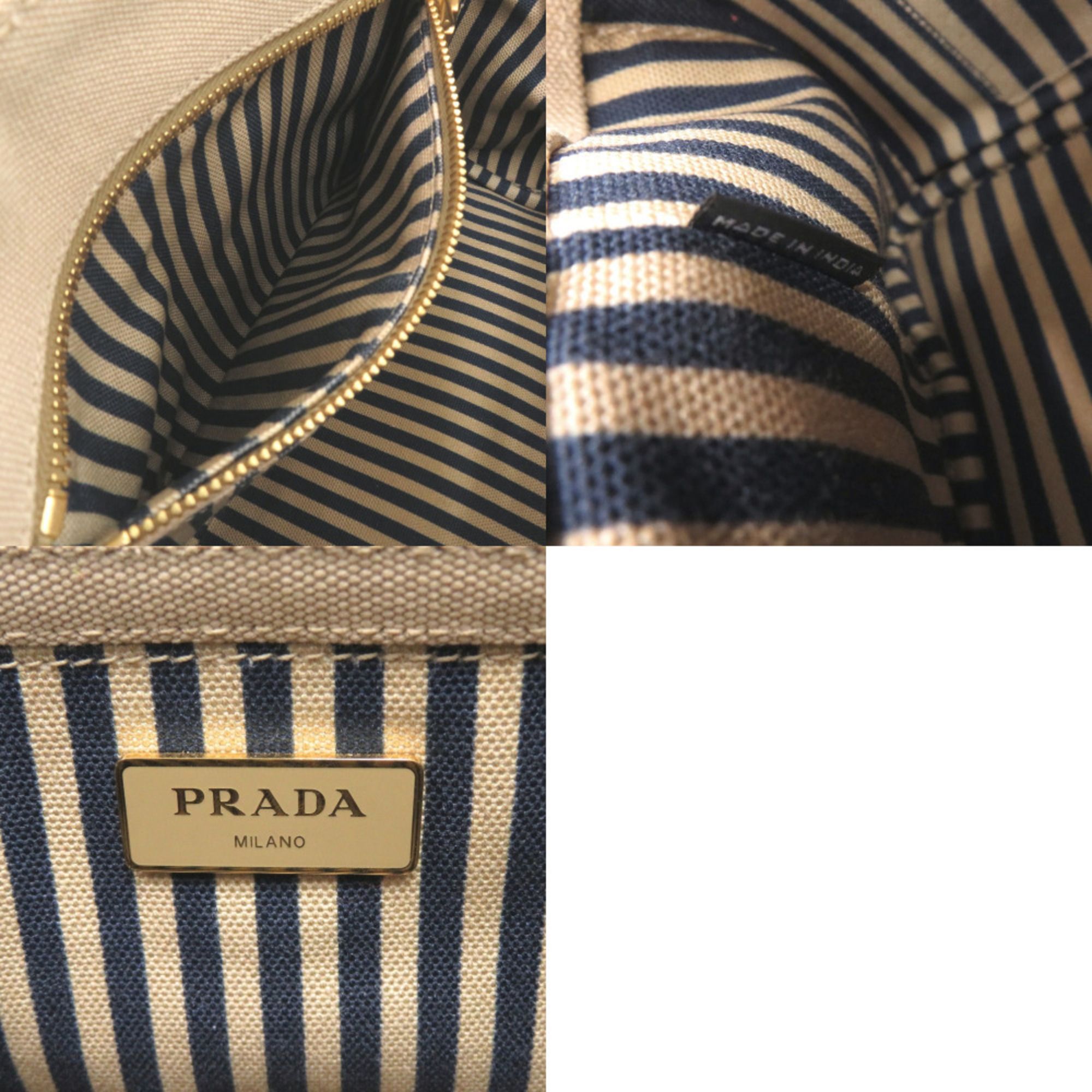 Canvas Tote Bag (Pre-Owned) - Prada - Modalova