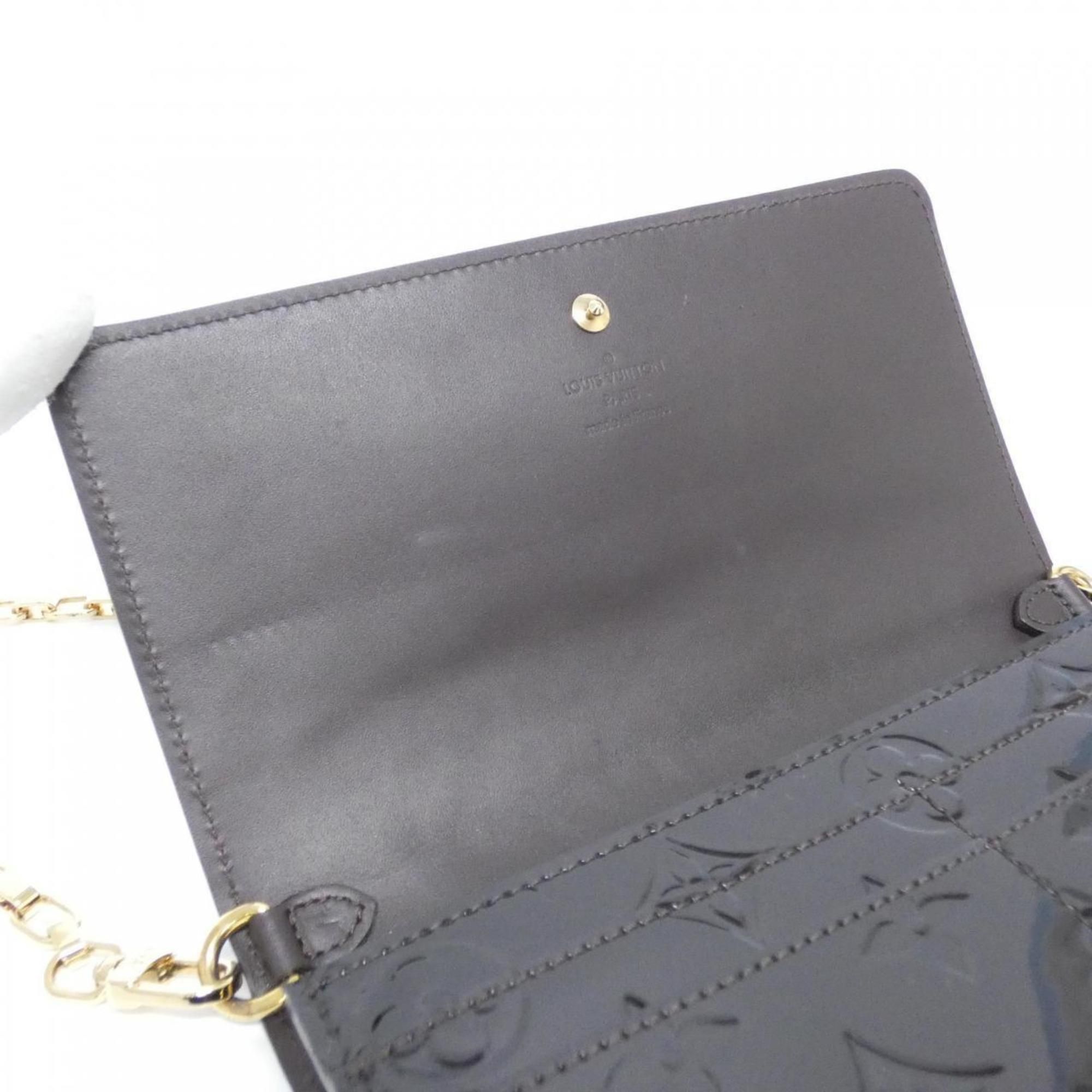 Vernis Leather Chain/Shoulder Wallet (Pre-Owned) - Louis Vuitton - Modalova