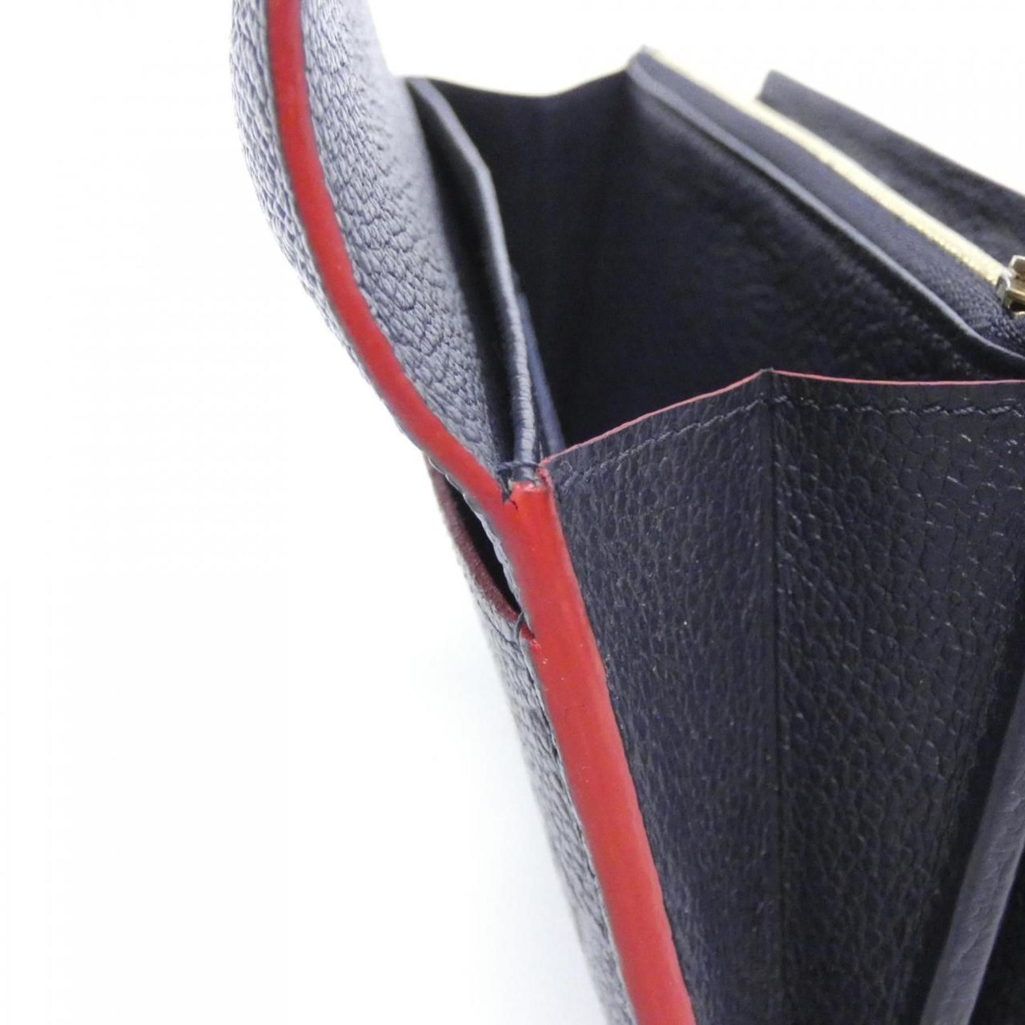 Leather Long Wallet (Bi-Fold) (Pre-Owned) - Louis Vuitton - Modalova