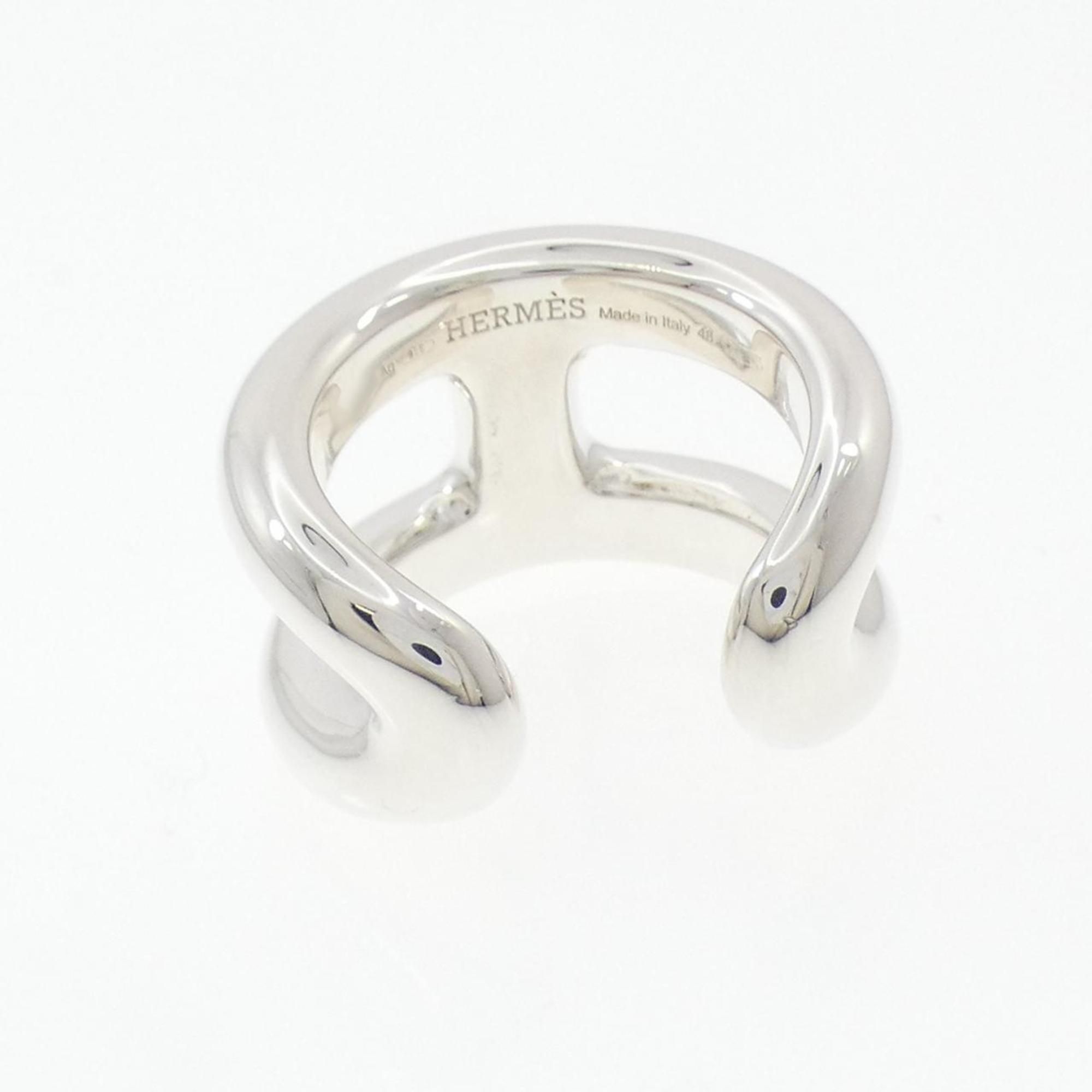Silver 925 Band Ring (Pre-Owned) - Hermes - Modalova