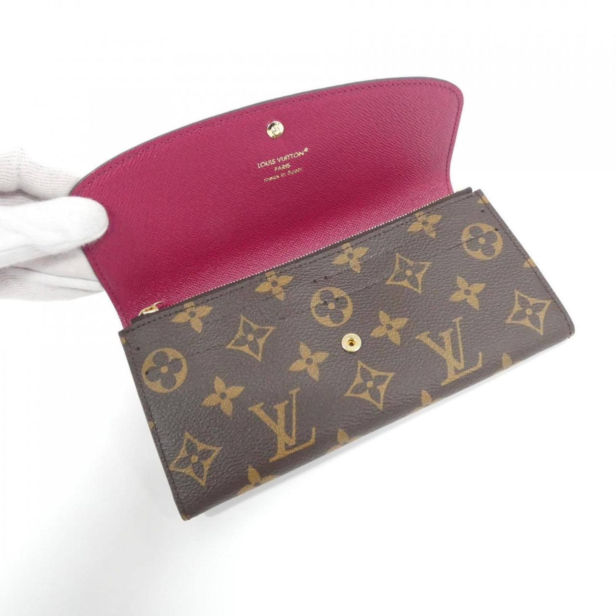 Coated Canvas Long Wallet (Bi-Fold) (Pre-Owned) - Louis Vuitton - Modalova
