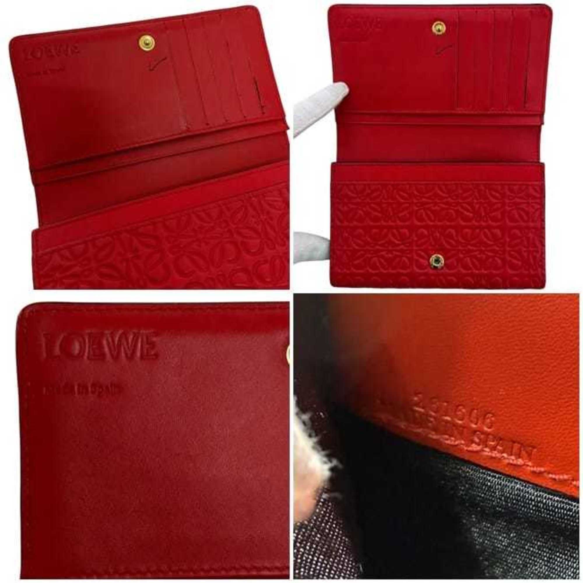 Repeat Leather Wallet (Bi-Fold) (Pre-Owned) - Loewe - Modalova