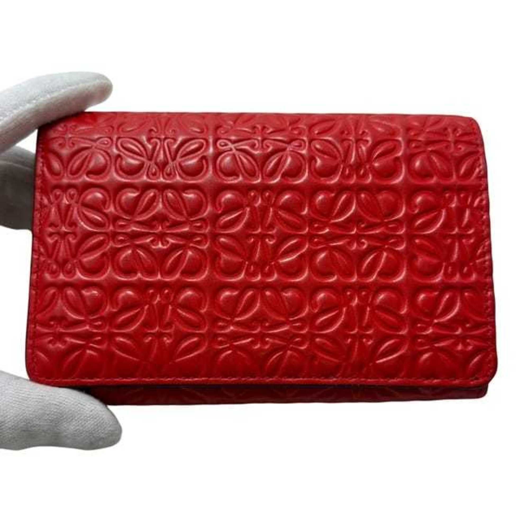 Repeat Leather Wallet (Bi-Fold) (Pre-Owned) - Loewe - Modalova