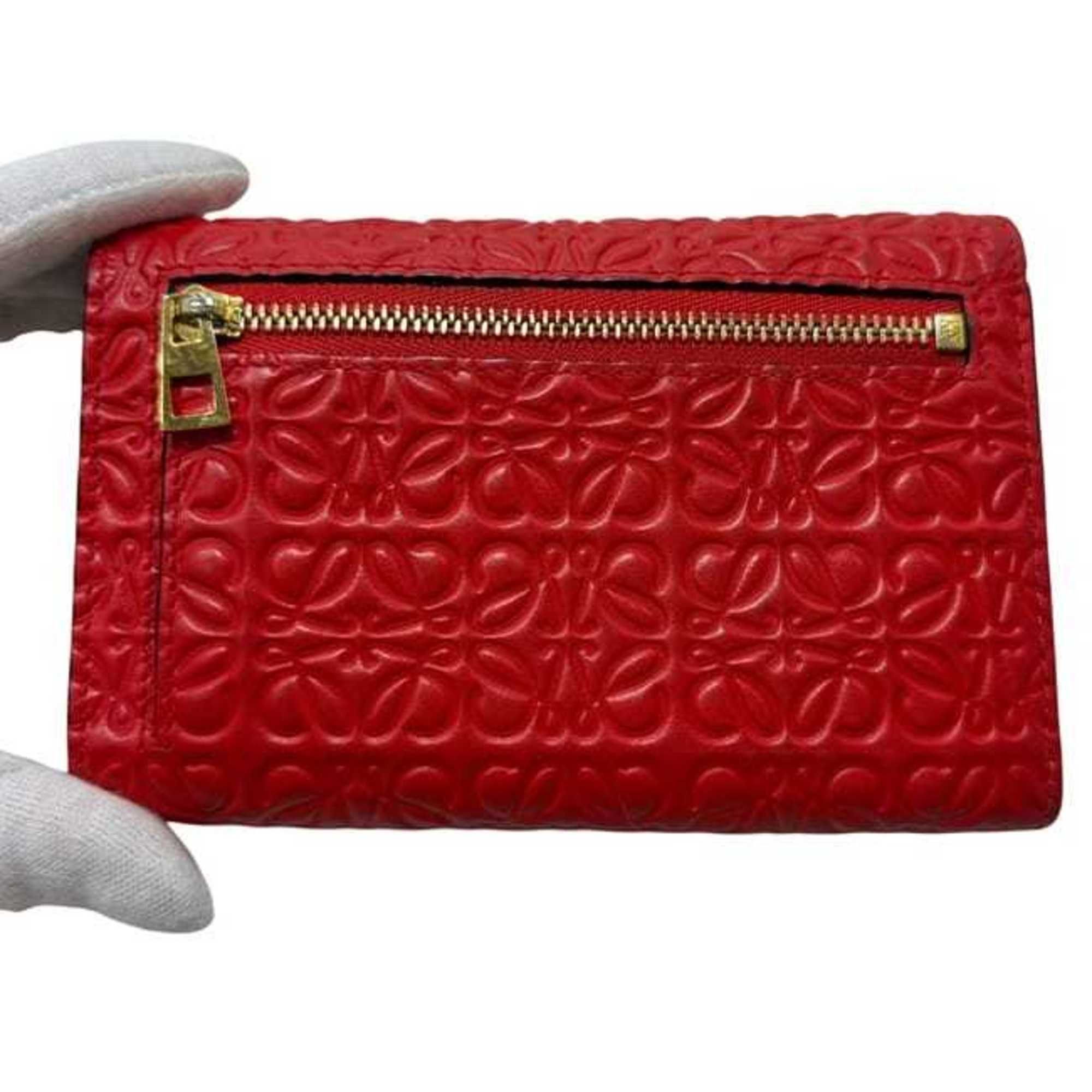 Repeat Leather Wallet (Bi-Fold) (Pre-Owned) - Loewe - Modalova
