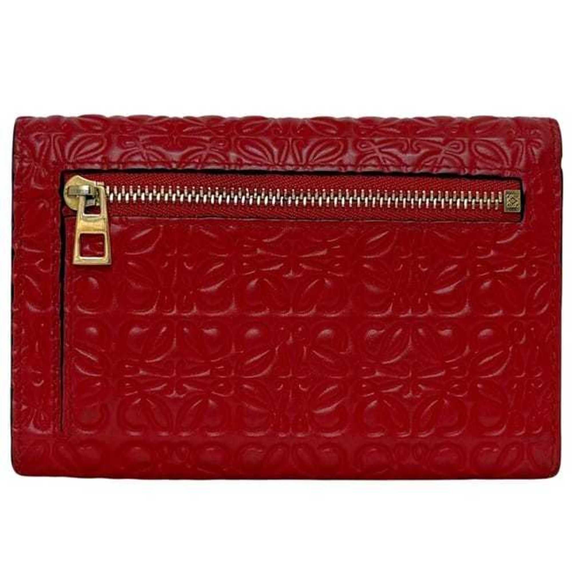 Repeat Leather Wallet (Bi-Fold) (Pre-Owned) - Loewe - Modalova