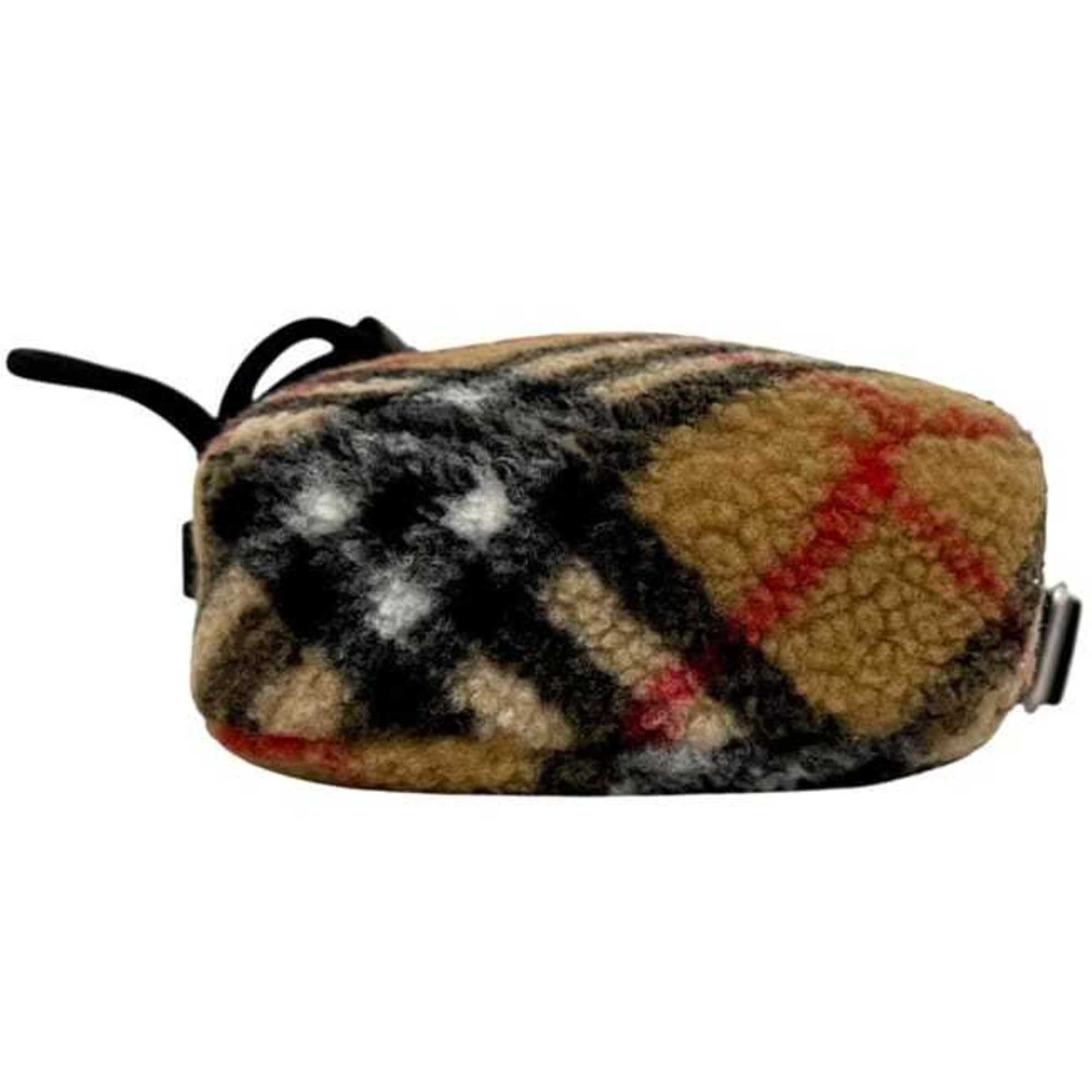 Wool Leather Shoulder Bag (Pre-Owned) - Burberry - Modalova