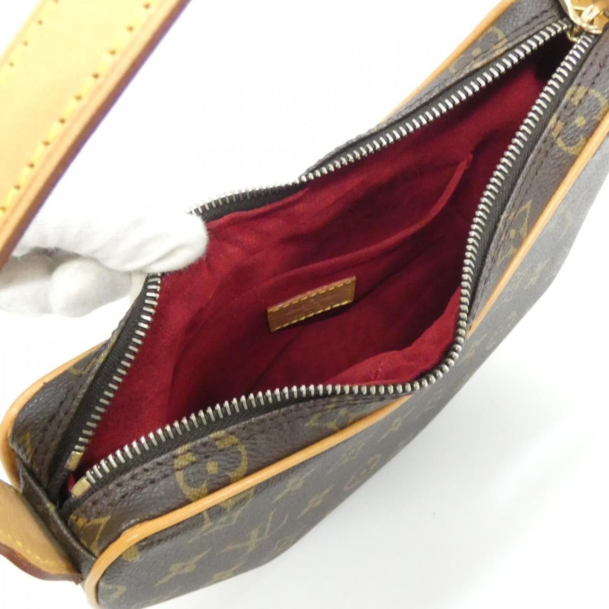 Coated Canvas Pochette Shoulder Bag (Pre-Owned) - Louis Vuitton - Modalova