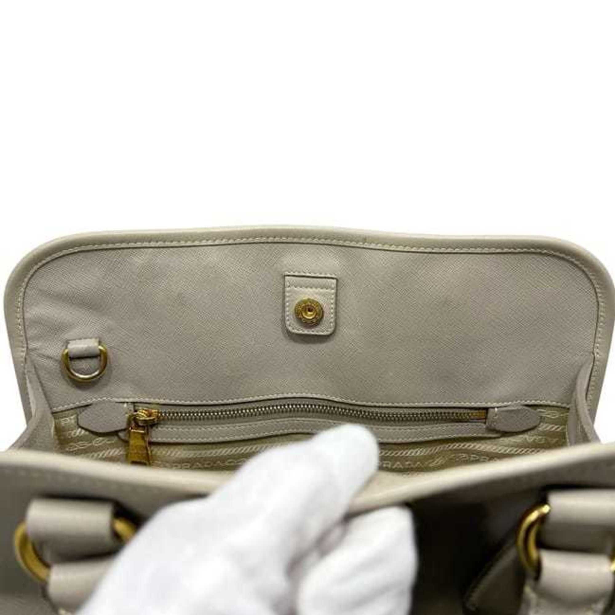 Saffiano Leather Handbag Shoulder Bag (Pre-Owned) - Prada - Modalova