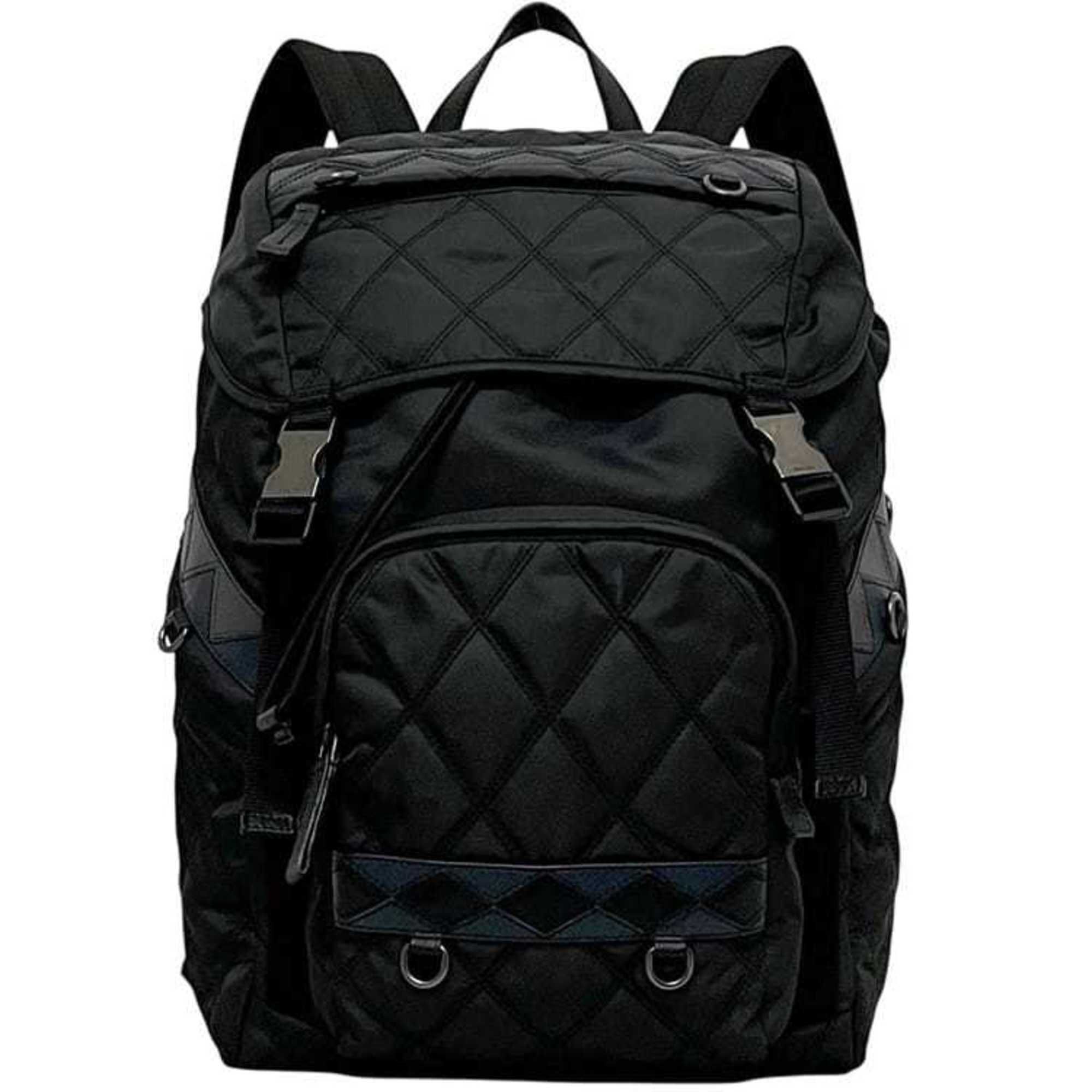 Nylon Leather Backpack (Pre-Owned) - Prada - Modalova