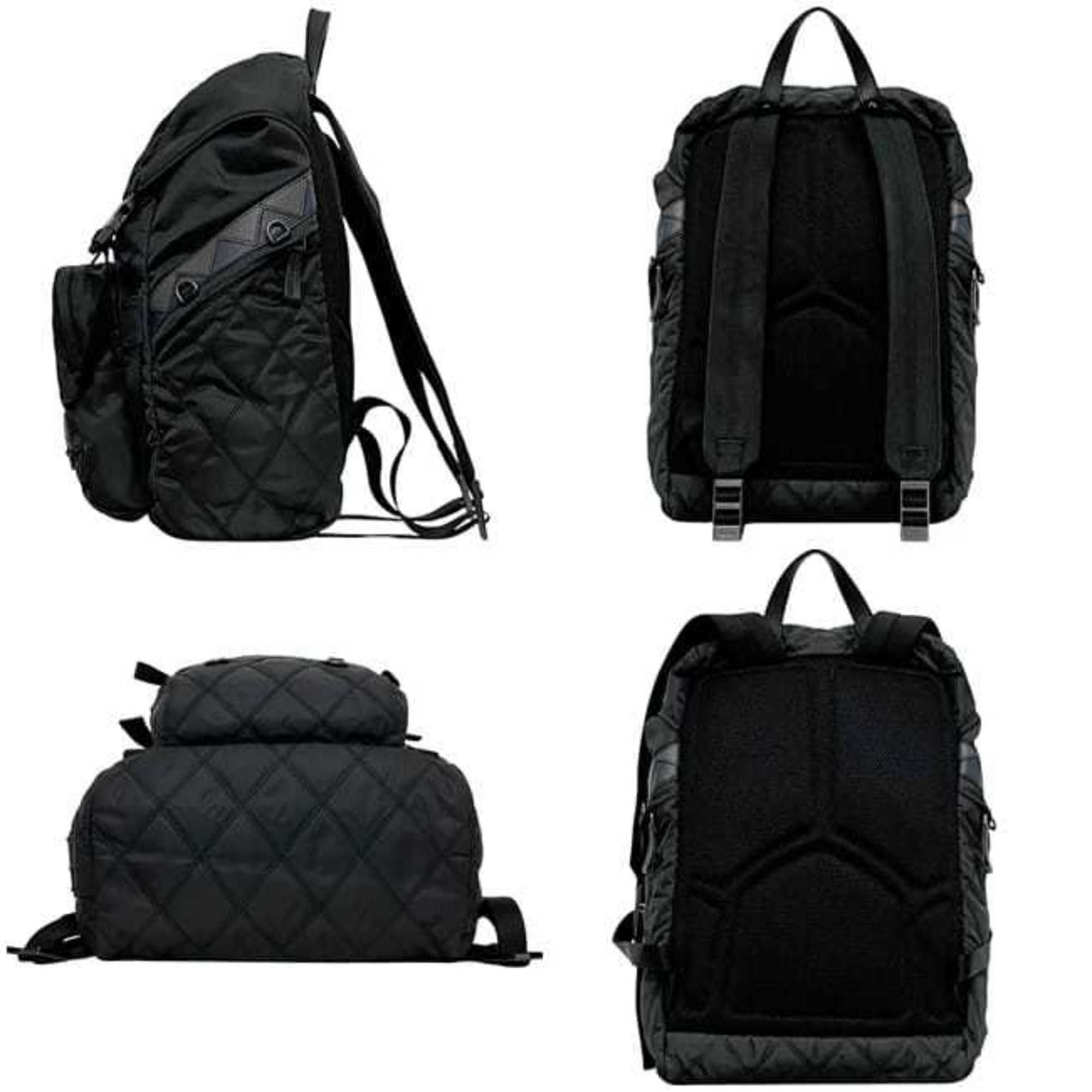 Nylon Leather Backpack (Pre-Owned) - Prada - Modalova