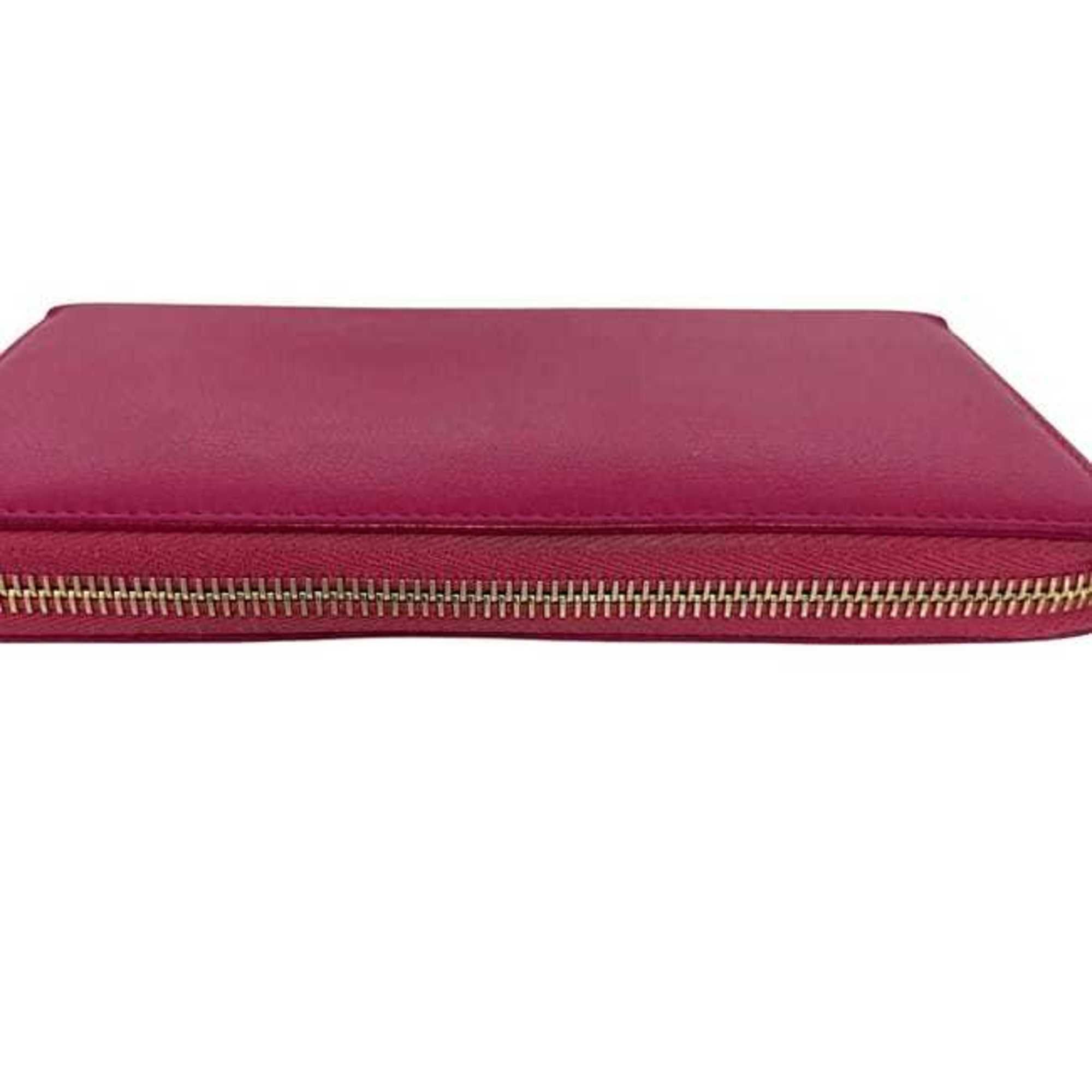 Leather Long Wallet (Bi-Fold) (Pre-Owned) - Yves Saint Laurent - Modalova