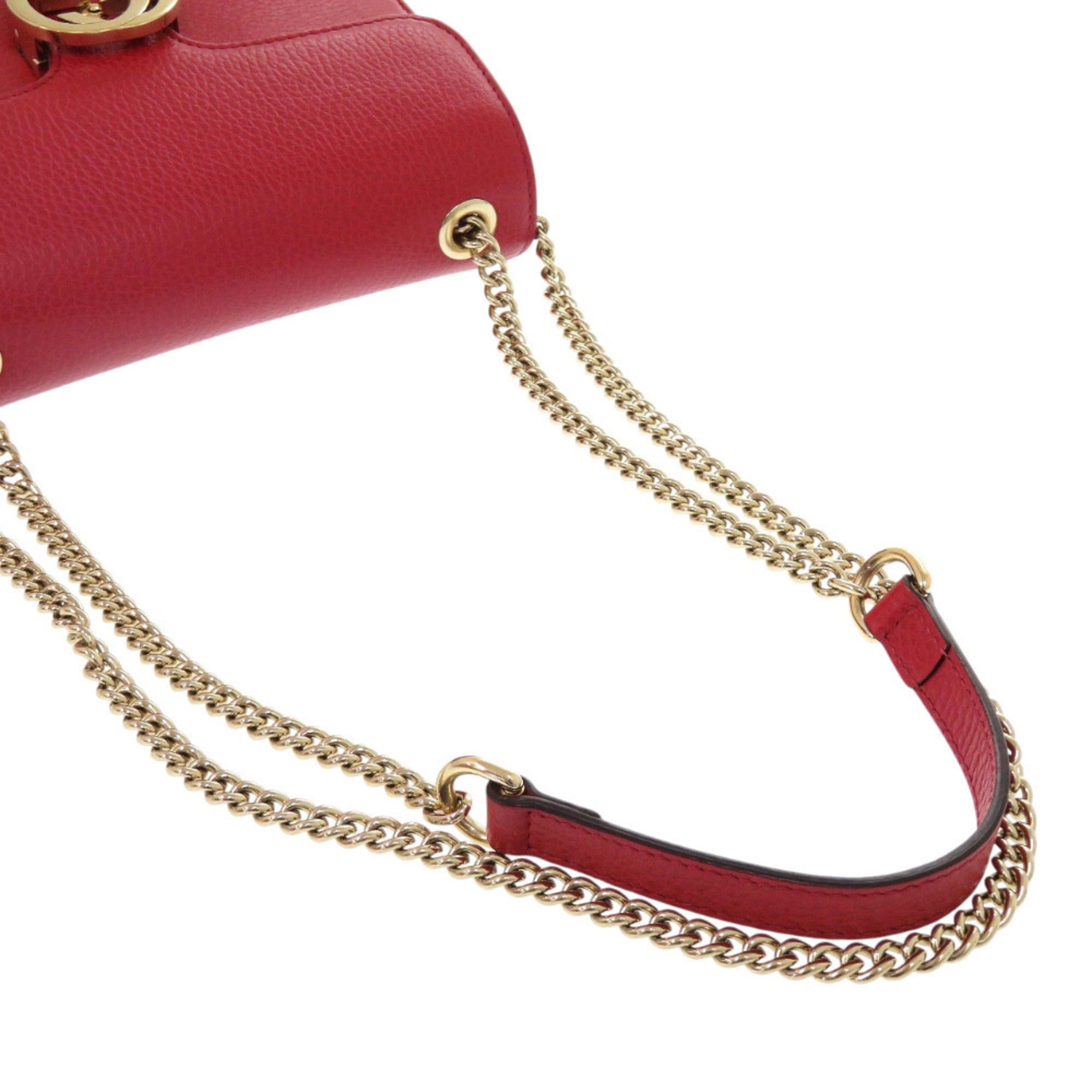 Leather Shoulder Bag (Pre-Owned) - Gucci - Modalova