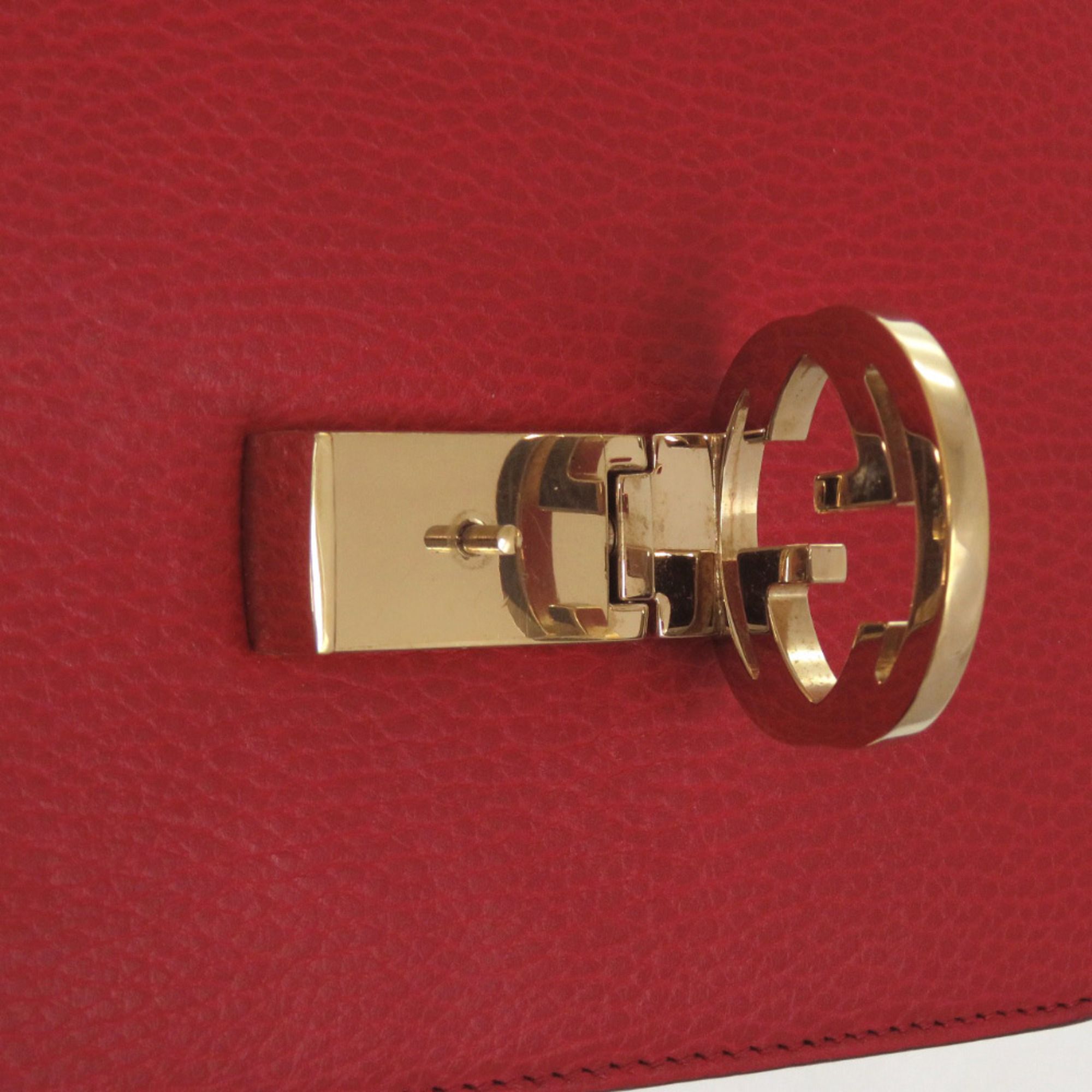 Leather Shoulder Bag (Pre-Owned) - Gucci - Modalova