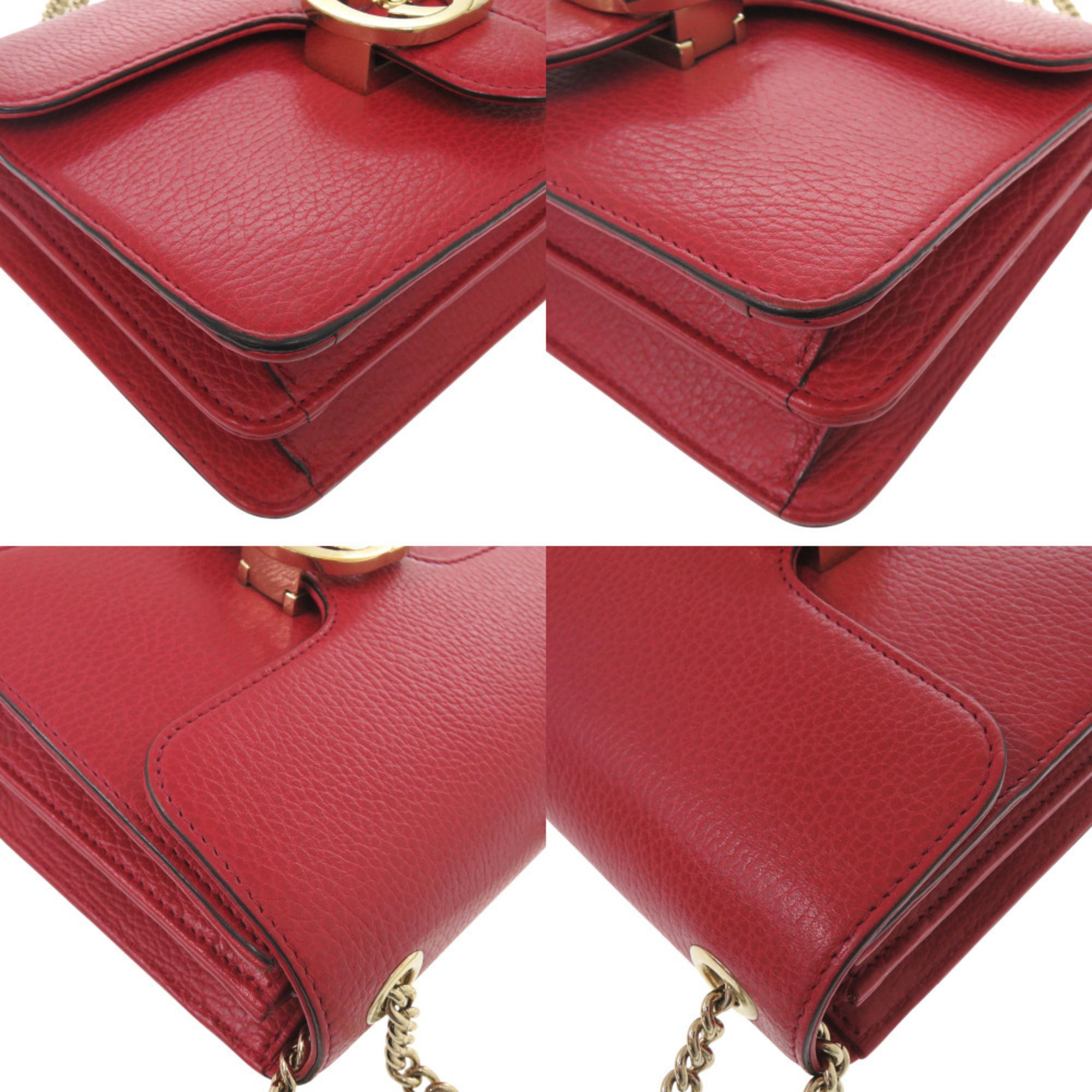 Leather Shoulder Bag (Pre-Owned) - Gucci - Modalova